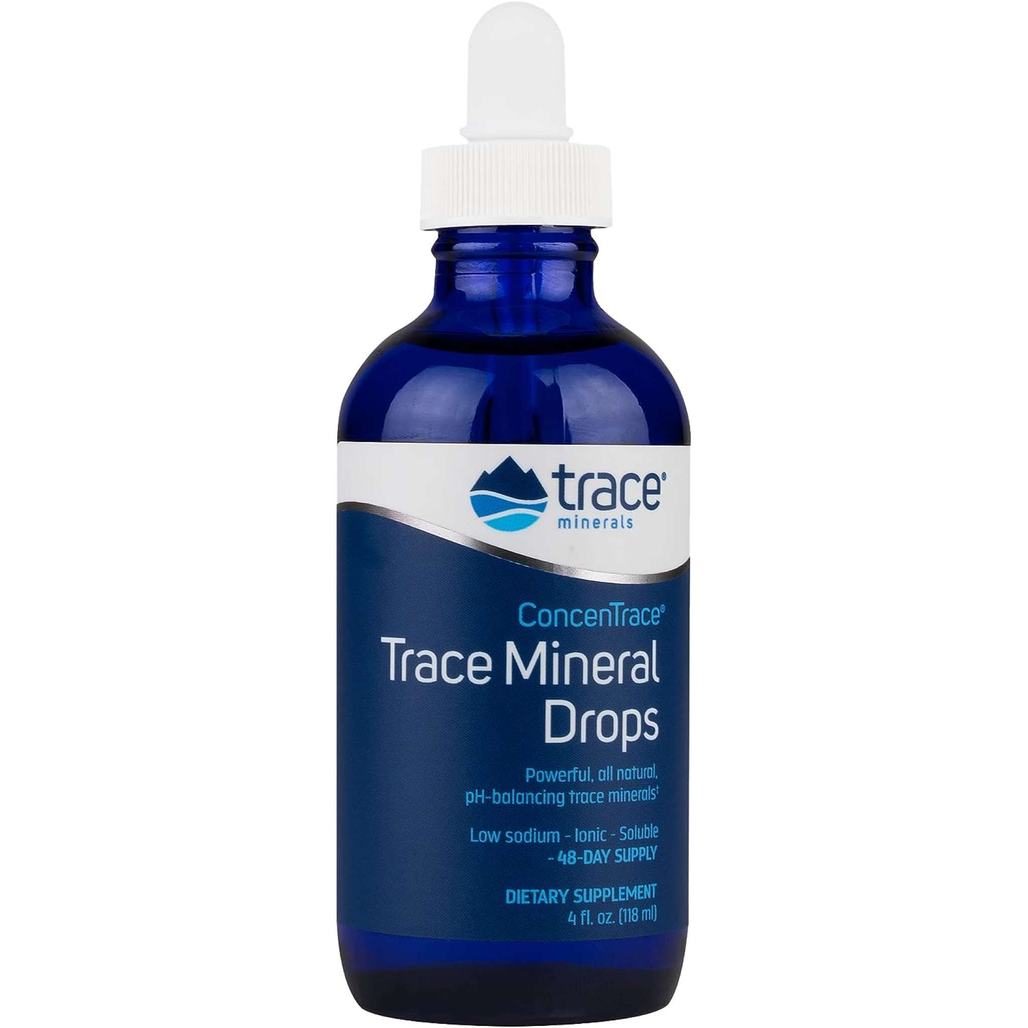 Trace Minerals Resea - Trace Mineral Drops Glass