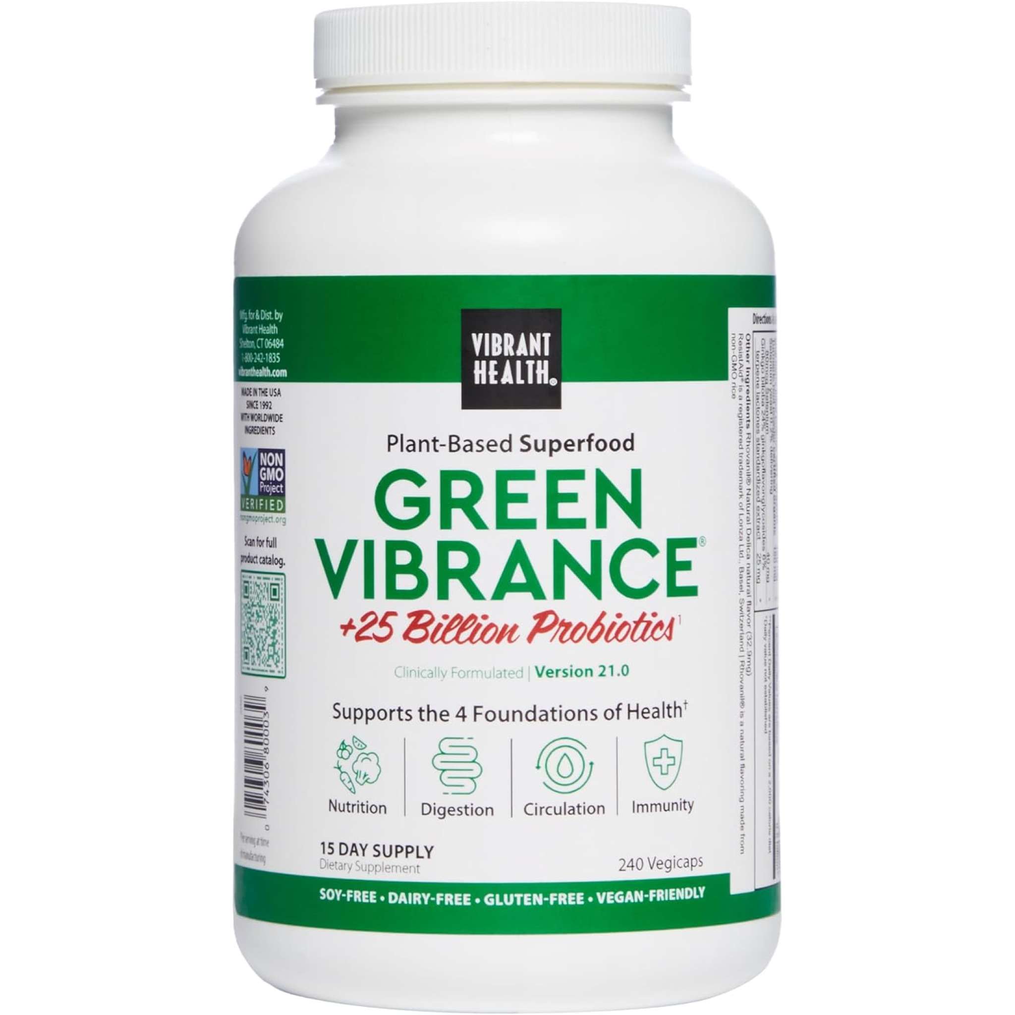Vibrant Health - Green Vibrance vCap