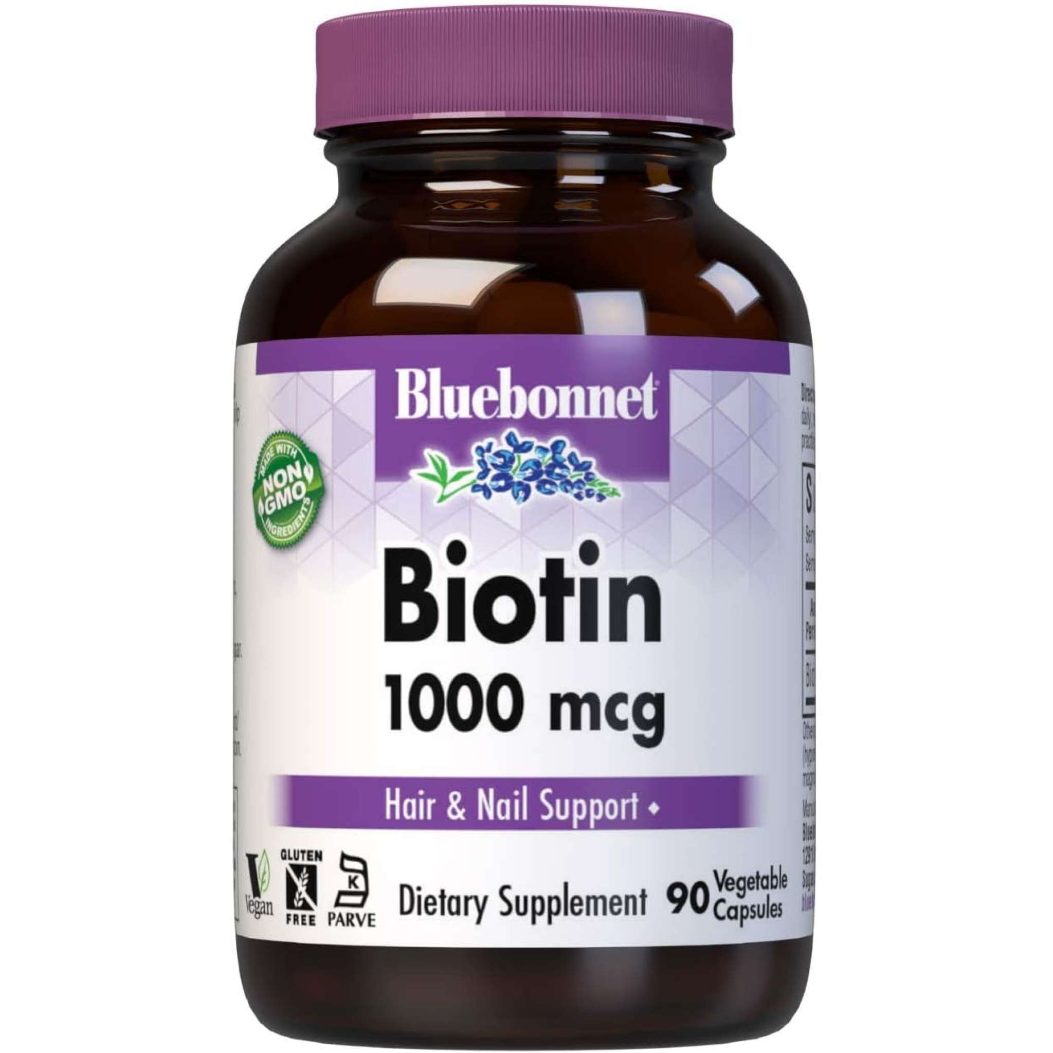 Bluebonnet - Biotin 1000 mcg vCap
