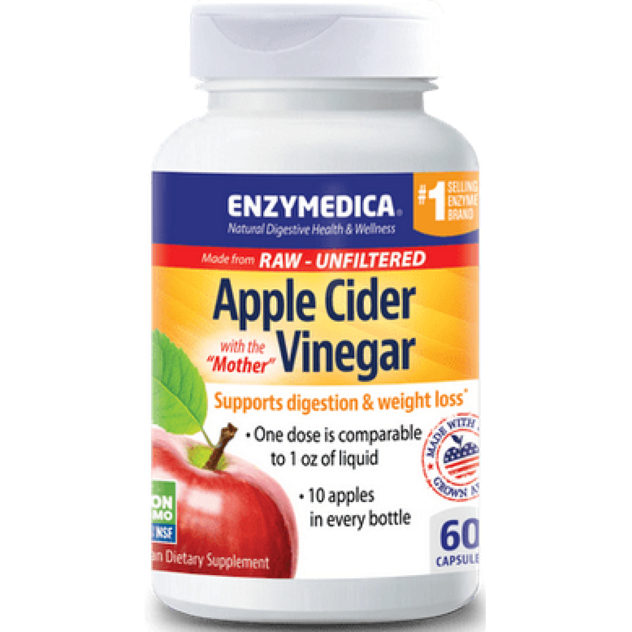 Enzymedica - Apple Cider Vinegar vCap