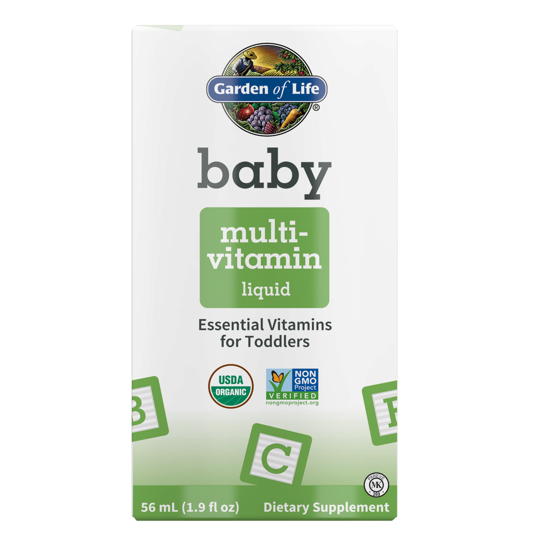 Garden Of Life - Multi Vitamin liq Baby Org