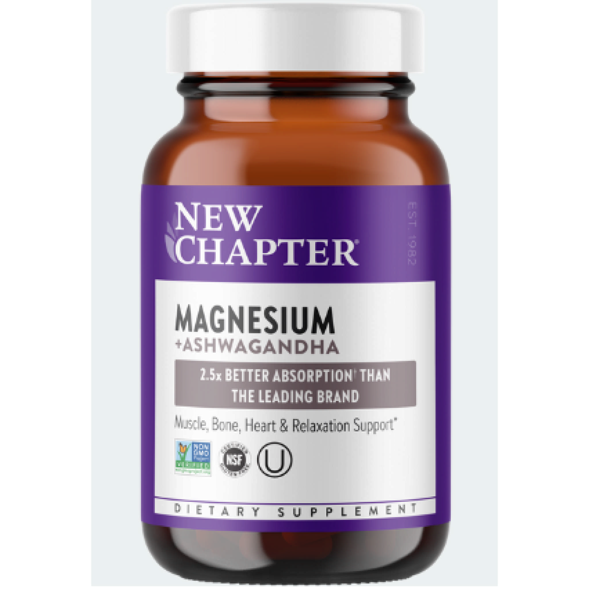 New Chapter - Magnesium + Ashwagandha tab