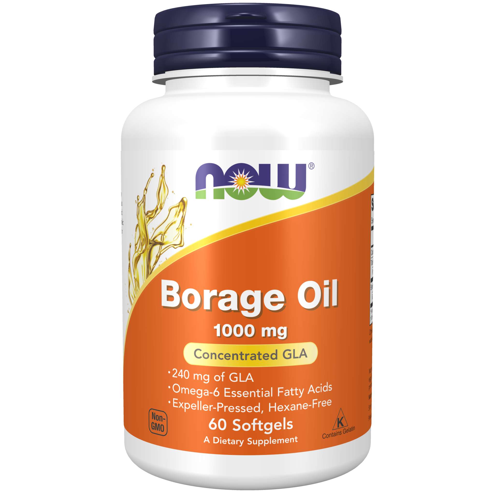 Now Foods - Borage Oil 1000 mg Gla 240