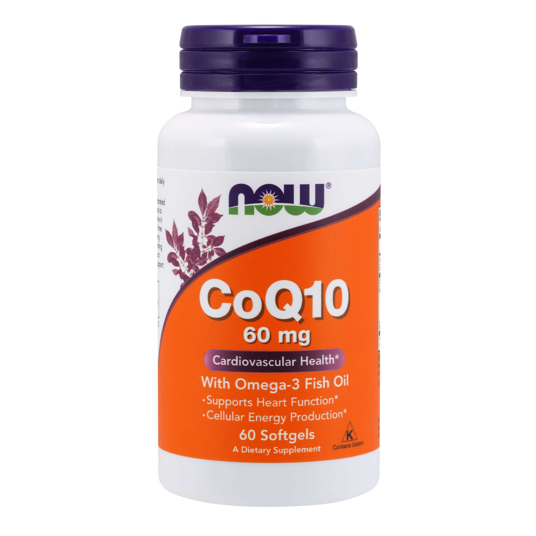 Now Foods - Coq10 60 mg W/Omega 3