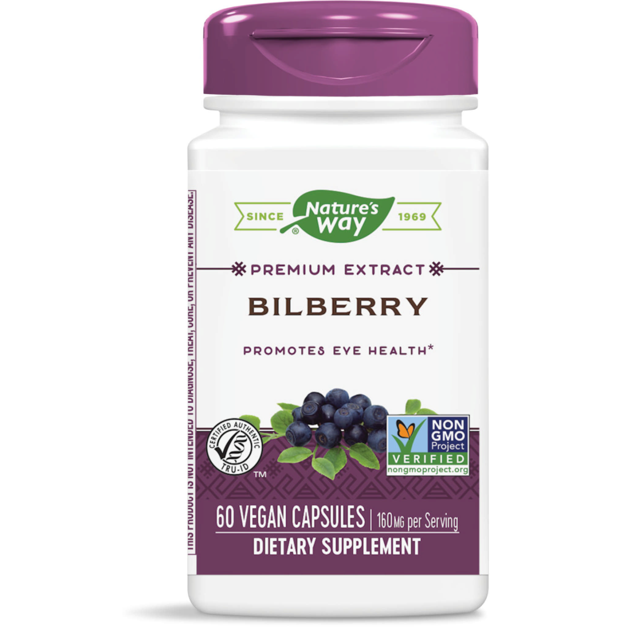 Natures Way - BILBERRY EXT **disc** 80 MG