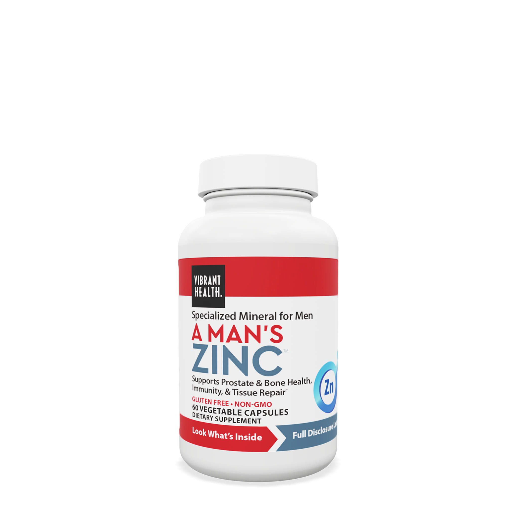 Vibrant Health - A Mans Zinc 30 mg **Disc**