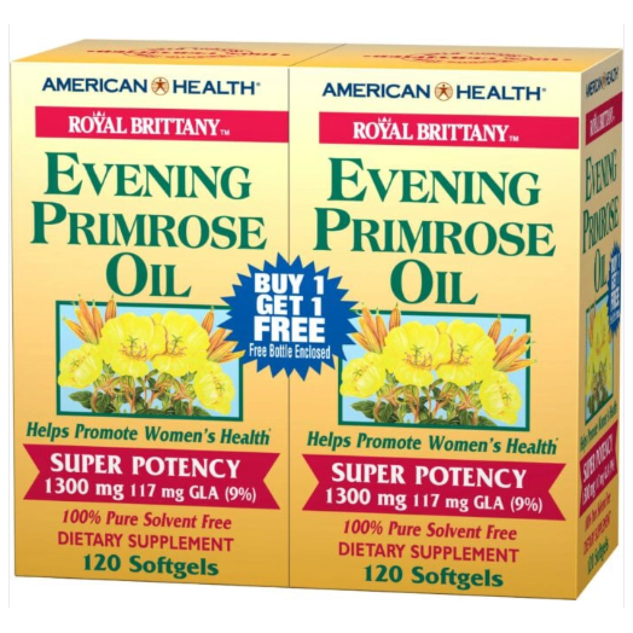 American Health - Evening Primrose Oil 1300 Roy