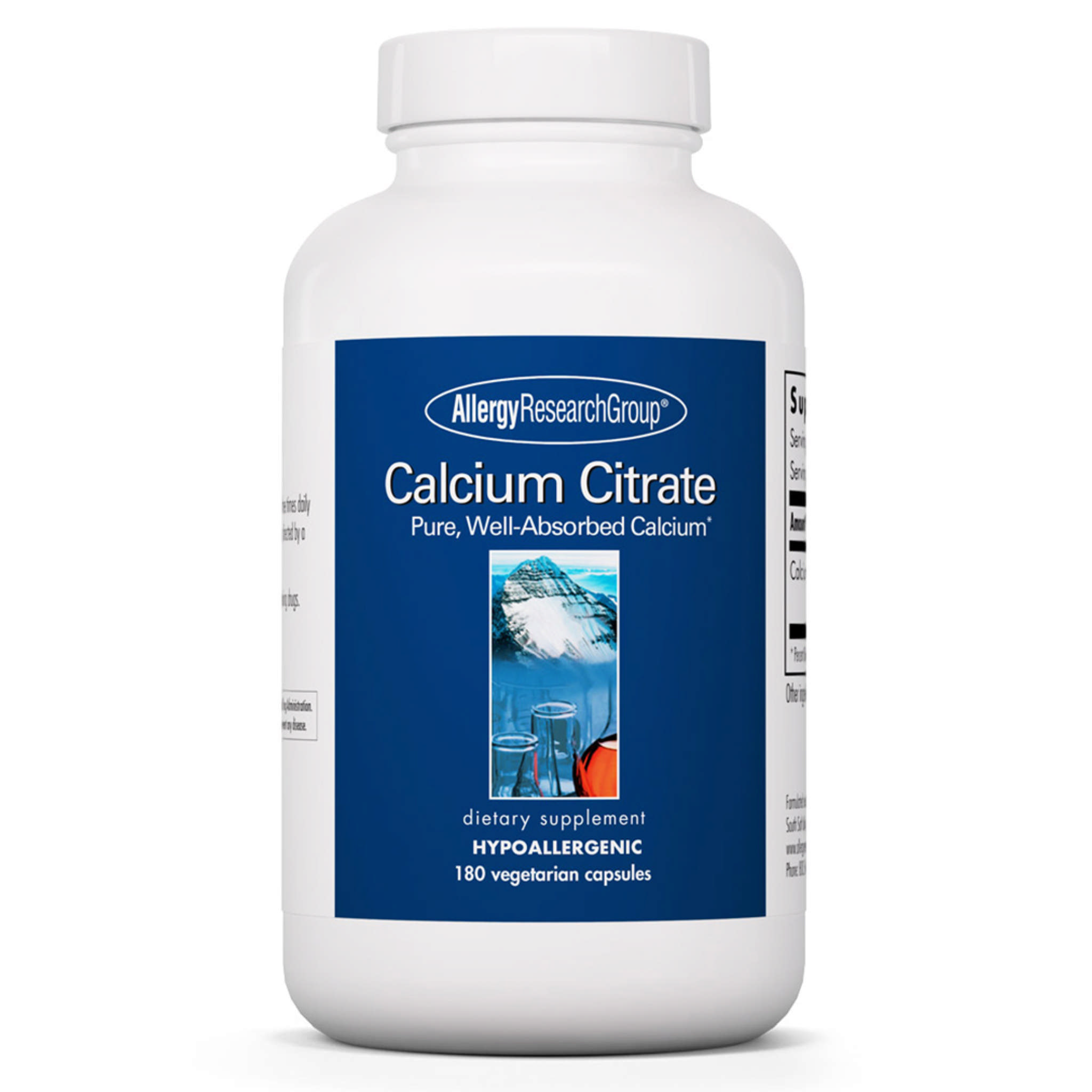 Allergy Research Group - Calcium Citrate 150 mg