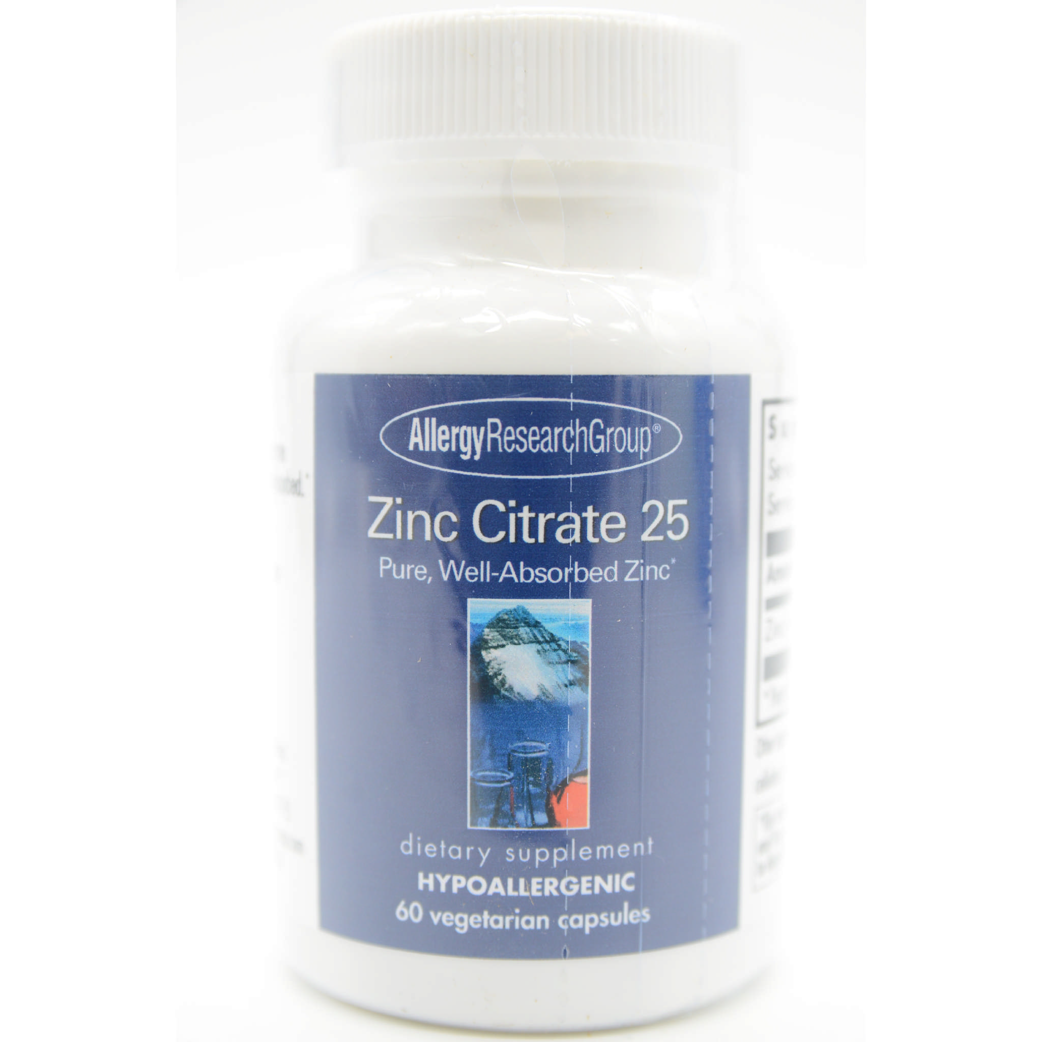 Allergy Research Group - Zinc Citrate 25