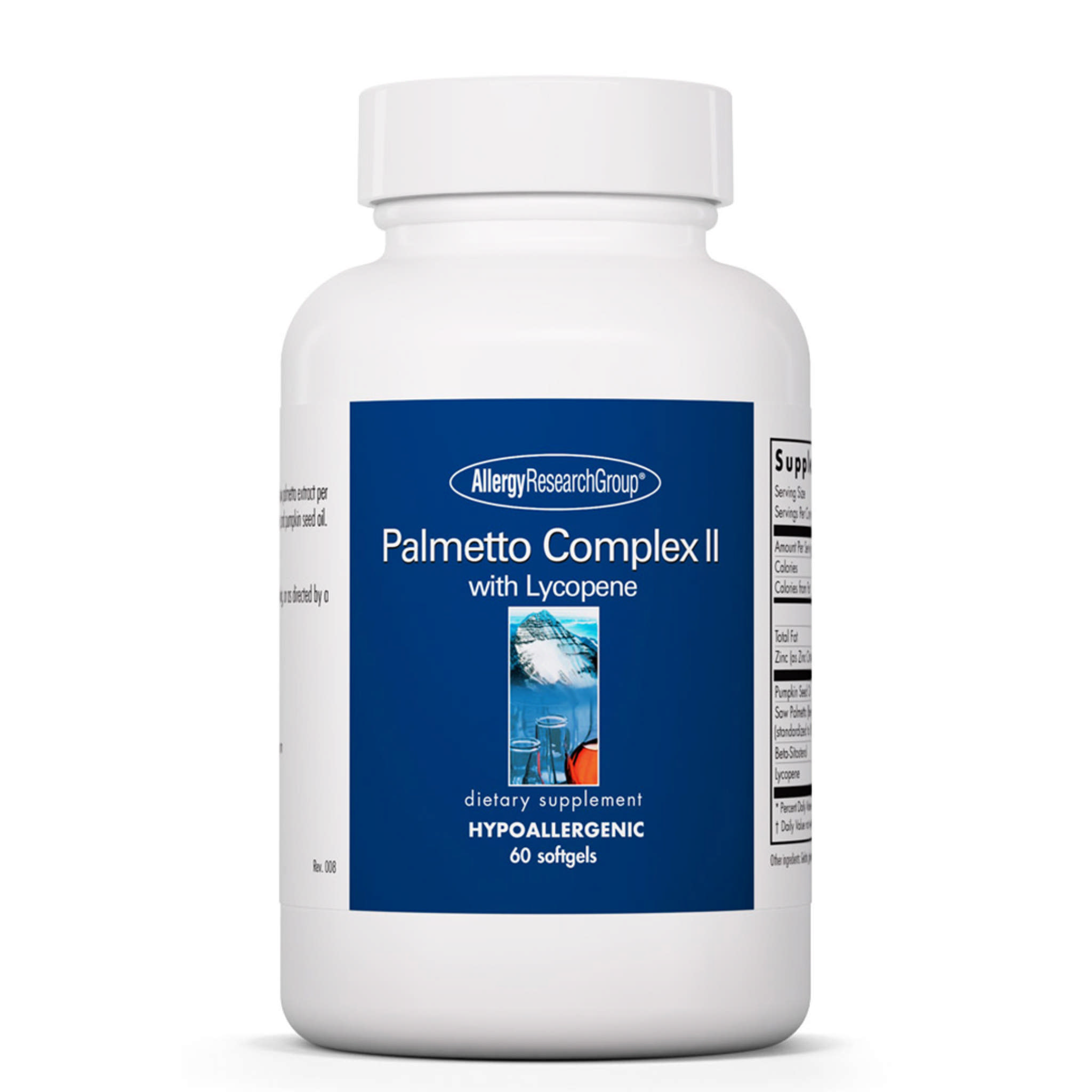 Allergy Research Group - Palmetto Complex Ii W/Lycopene