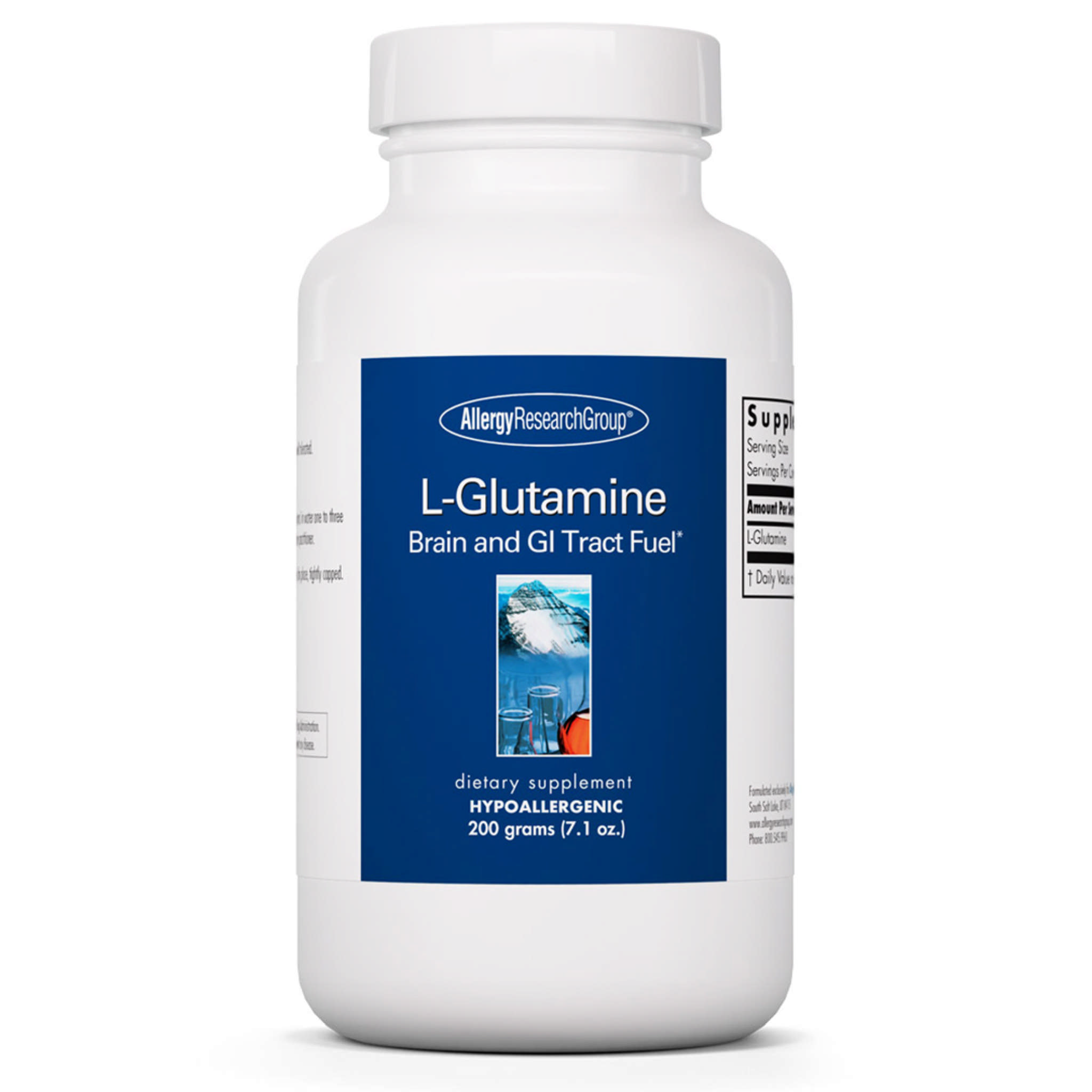 Allergy Research Group - Glutamine powder 200 Grm