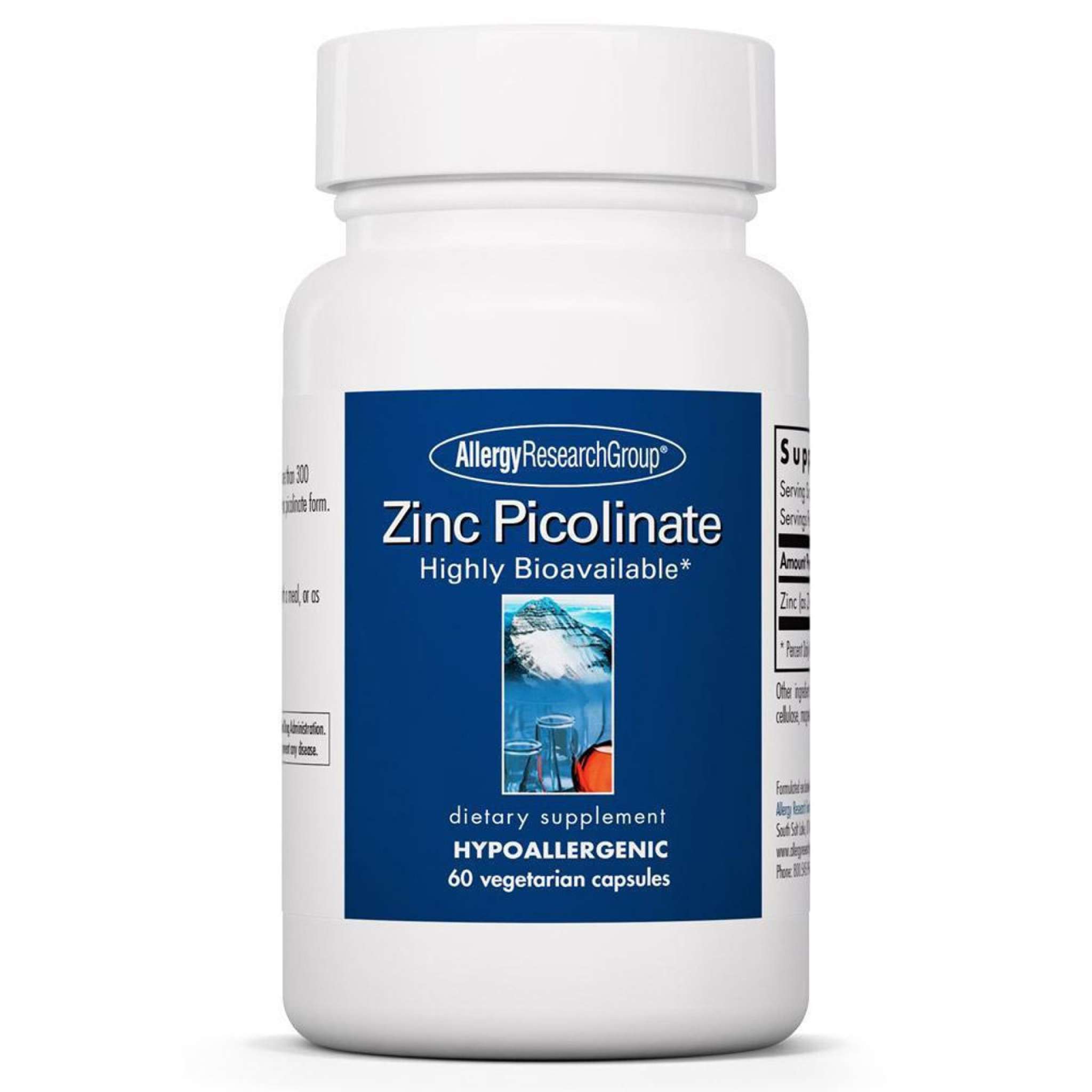 Allergy Research Group - Zinc Picolinate 25 mg