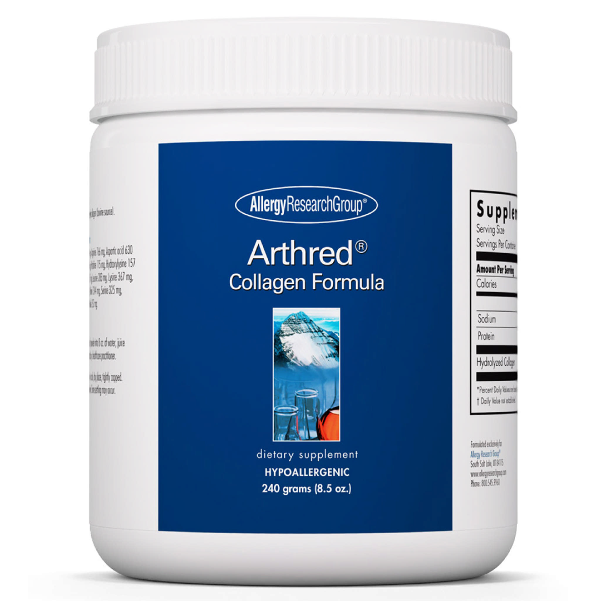 Allergy Research Group - Arthred 240 Grams Collagen