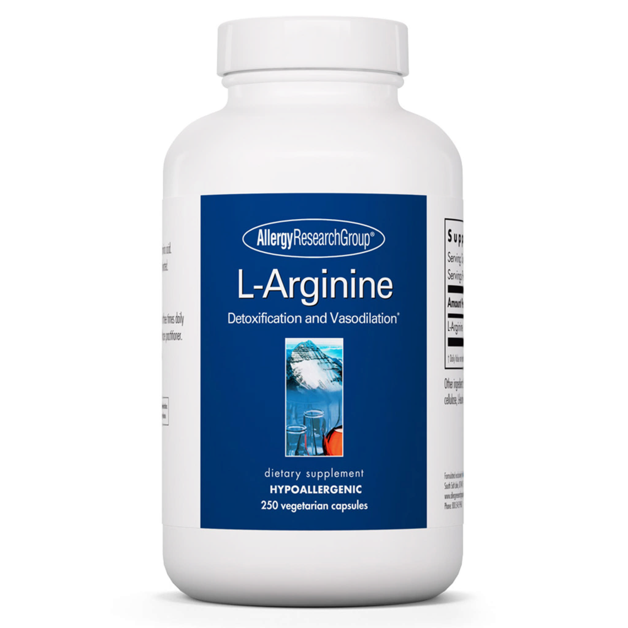 Allergy Research Group - Arginine 500 mg