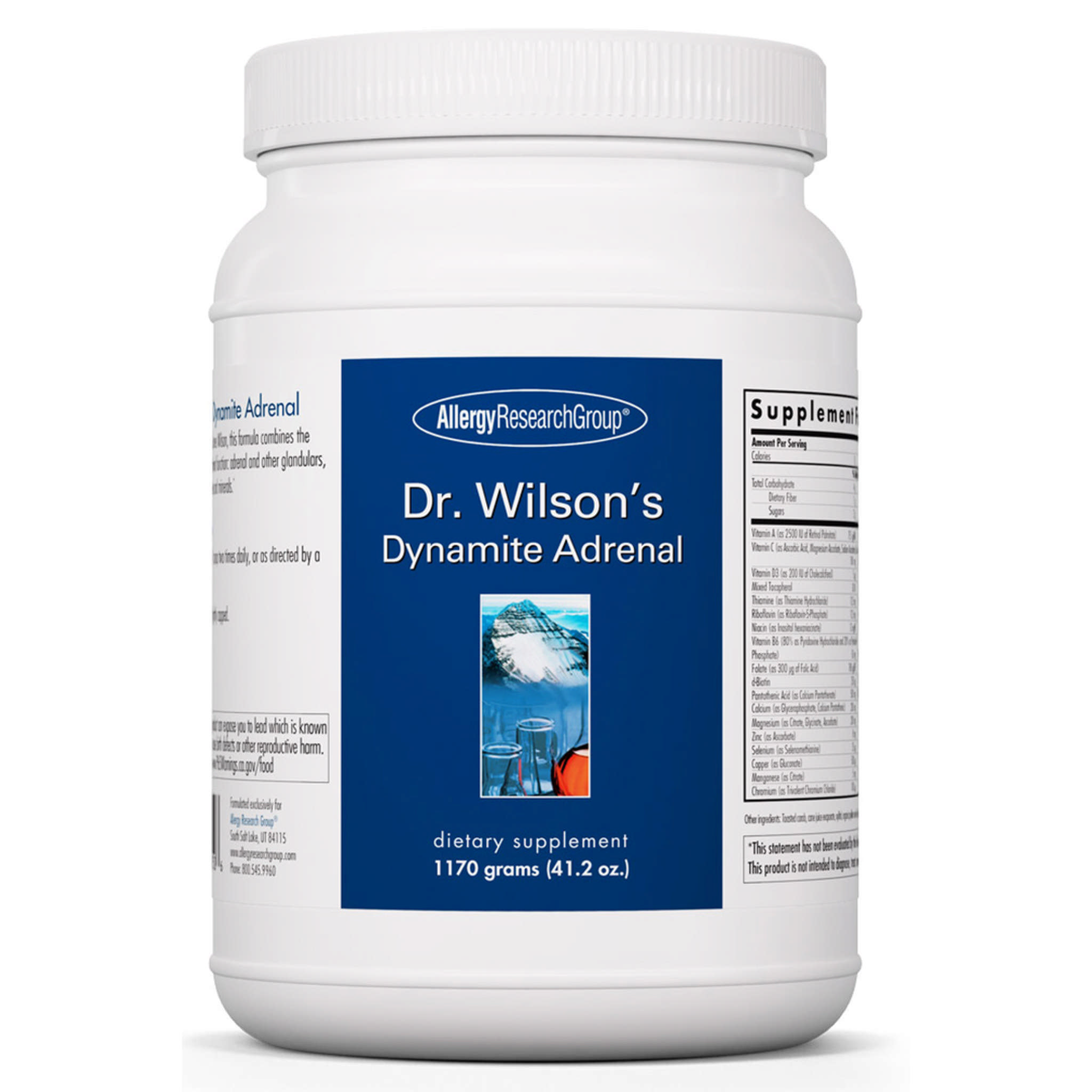 Allergy Research Group - Dynamite Adrenal Dr Wilson powder