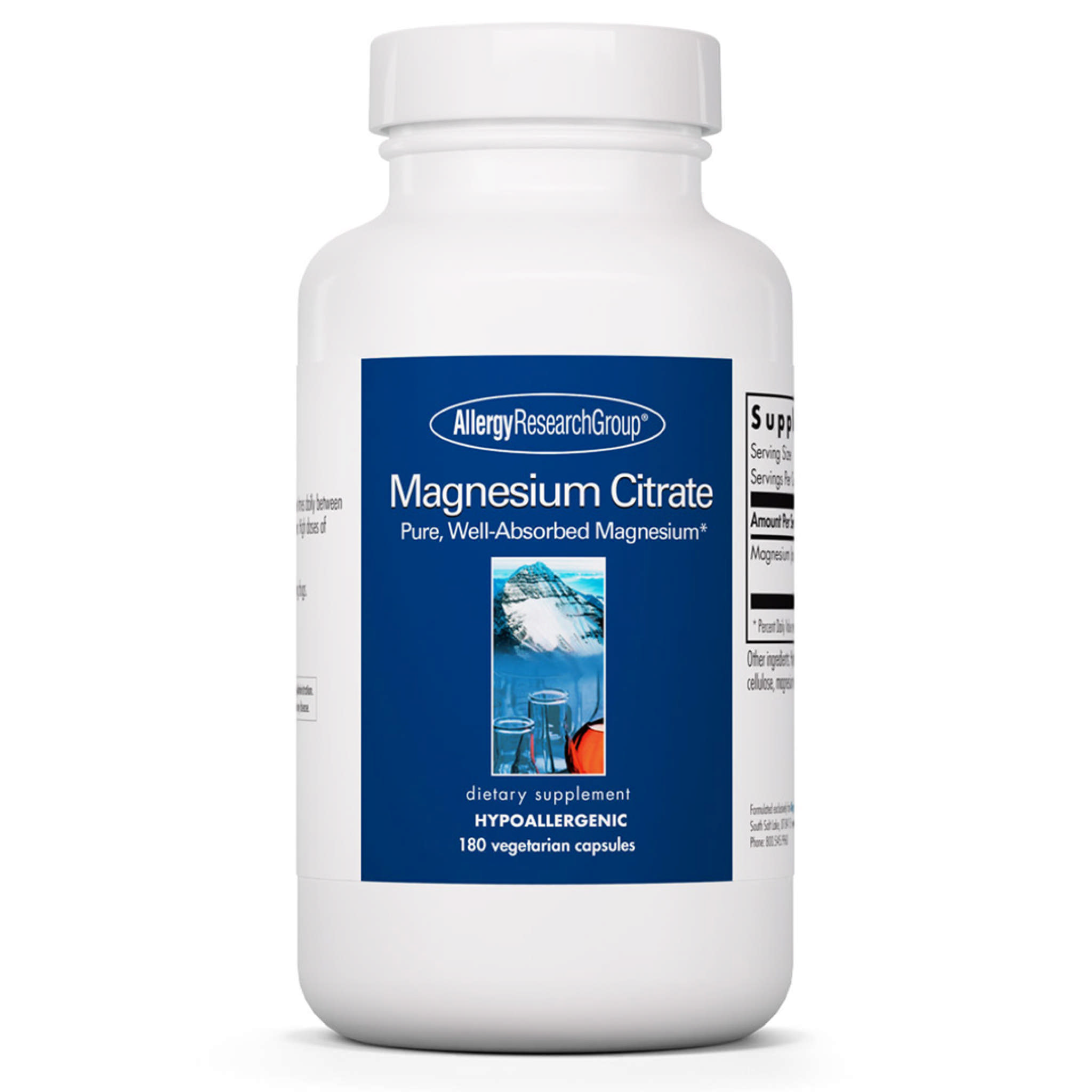 Allergy Research Group - Magnesium Citrate 170 mg
