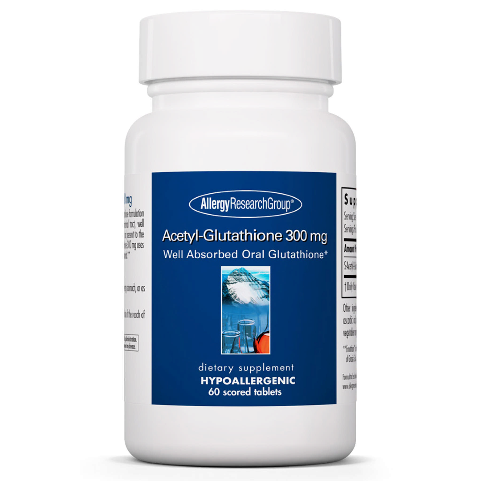 Allergy Research Group - Acetyl Glutathione 300 mg