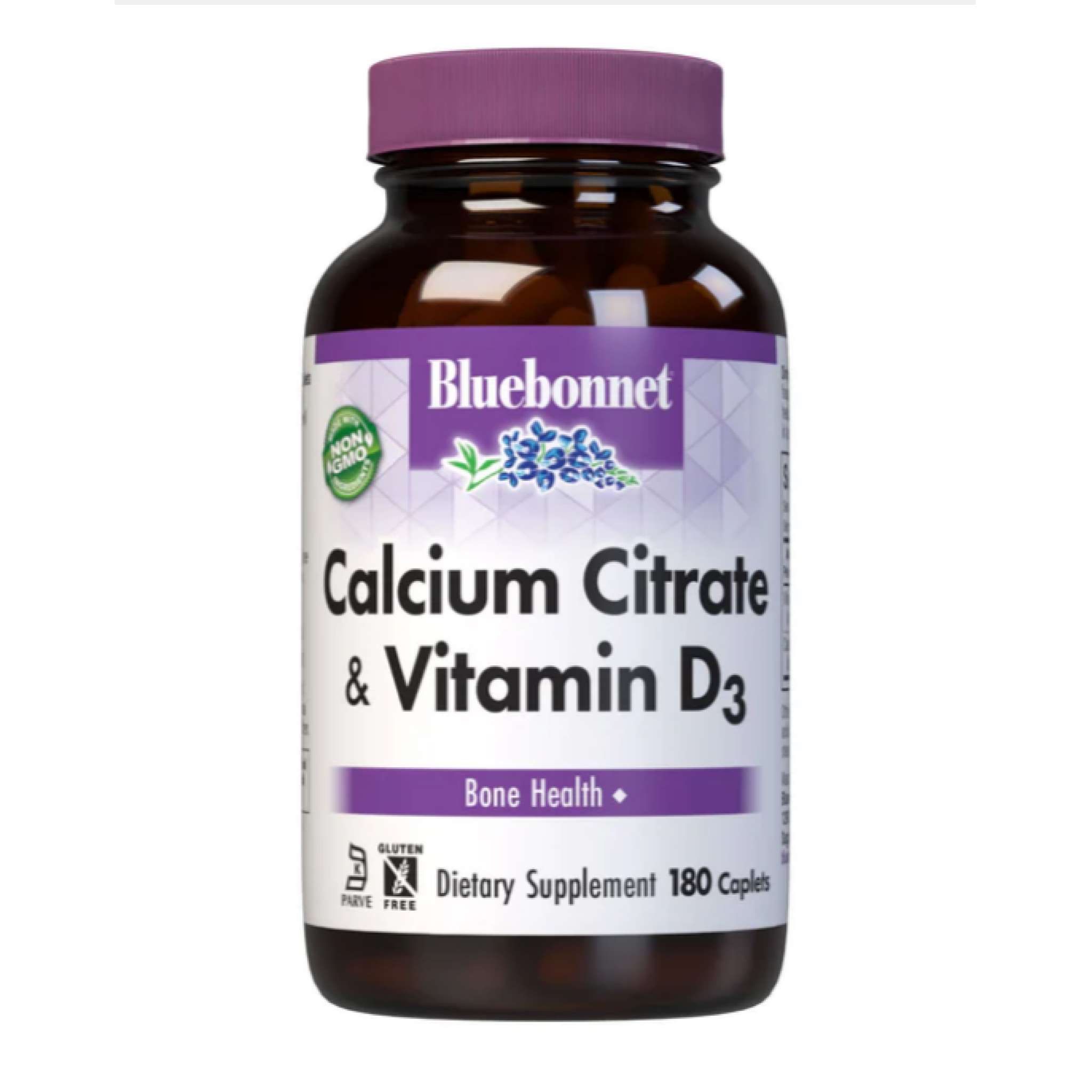 Bluebonnet - Calcium Citrate W/D 250/100