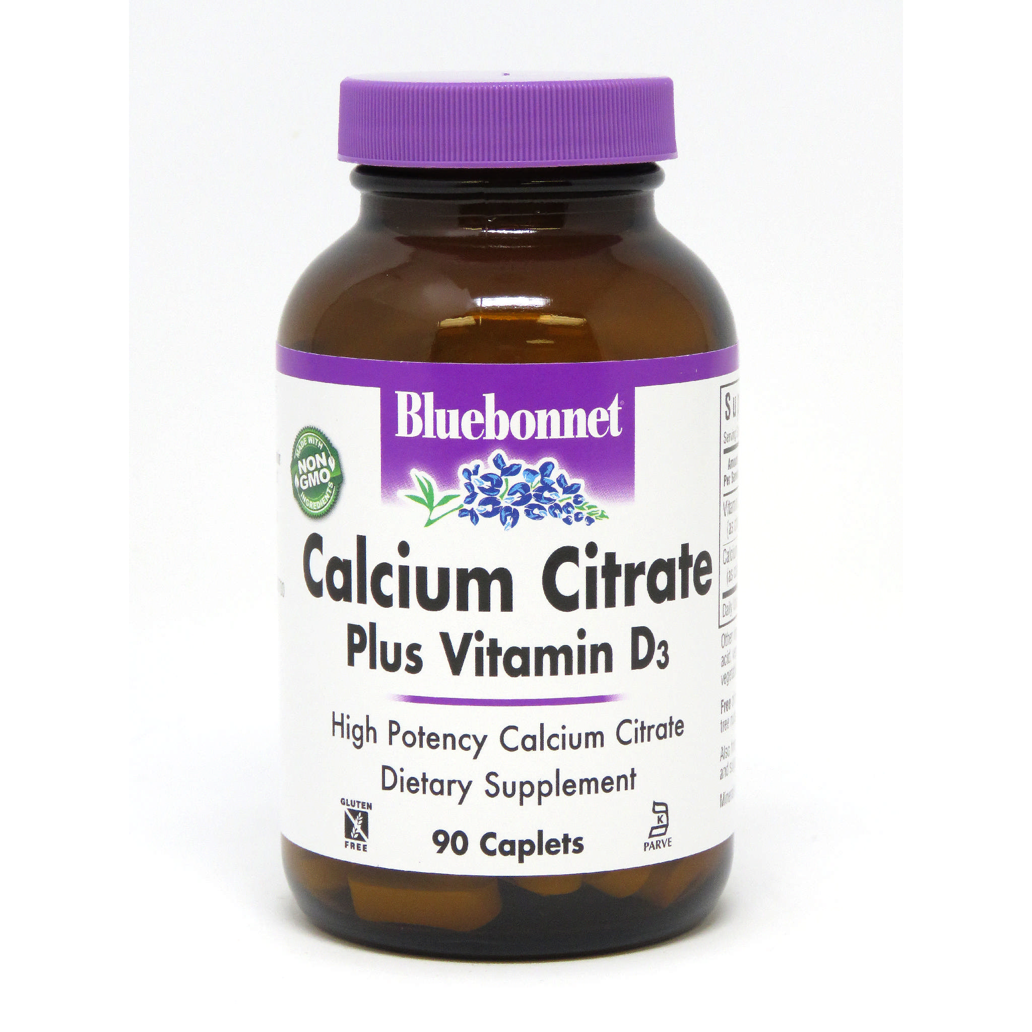 Bluebonnet - Calcium Citrate W/D 250/100