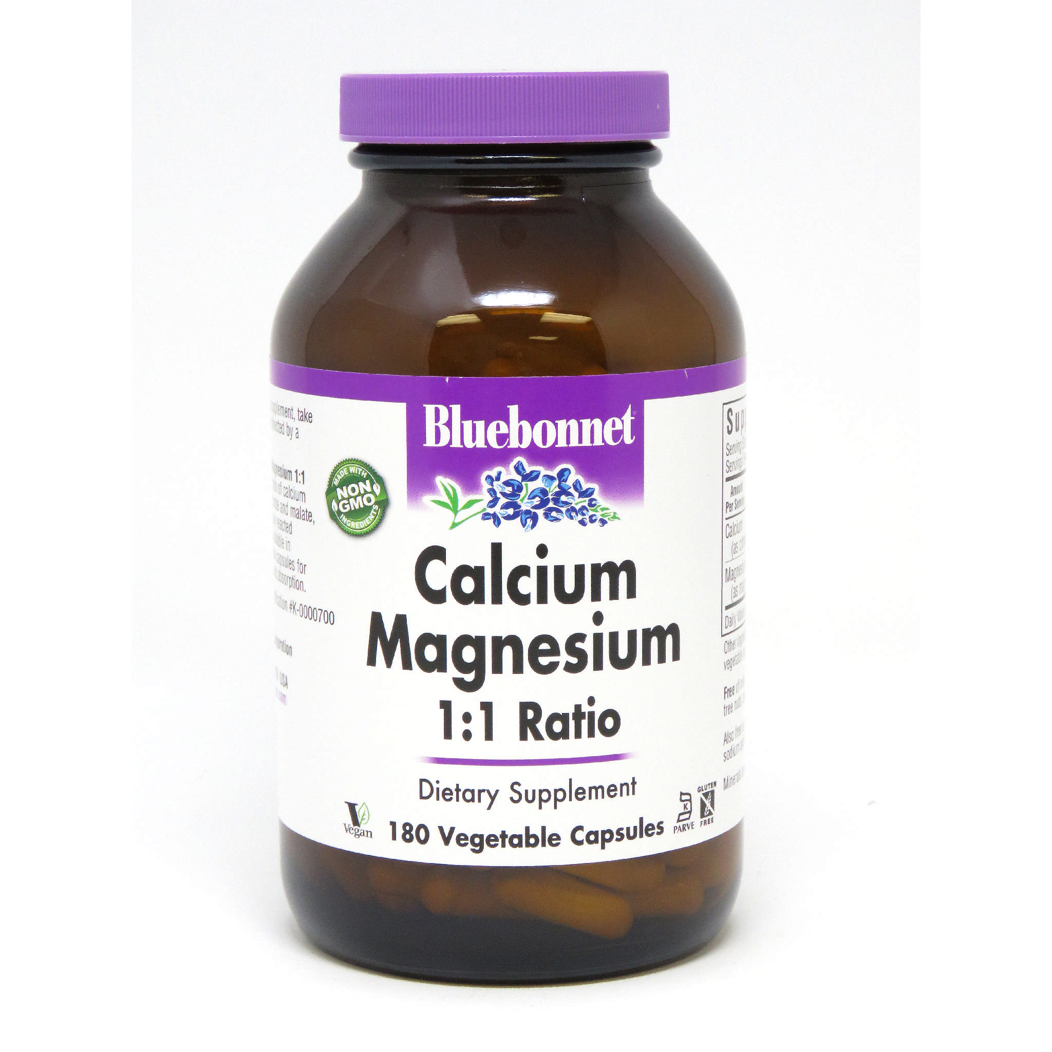 Bluebonnet - Calcium Magnesium 1:1 125/125