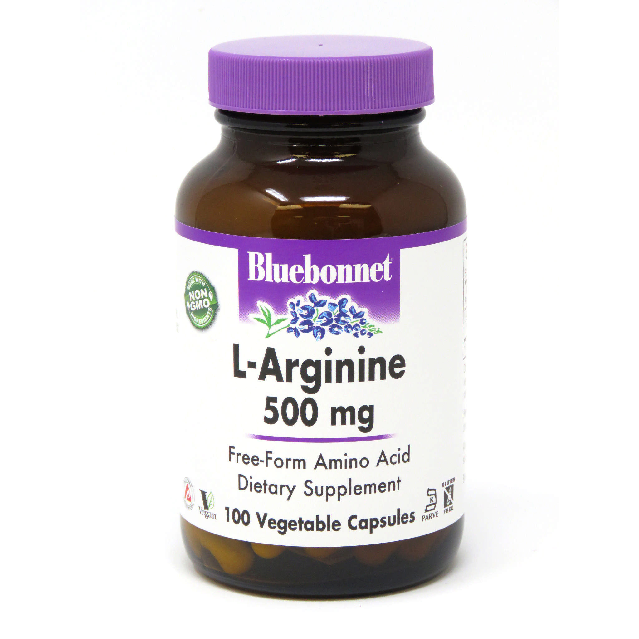 Bluebonnet - Arginine 500 mg