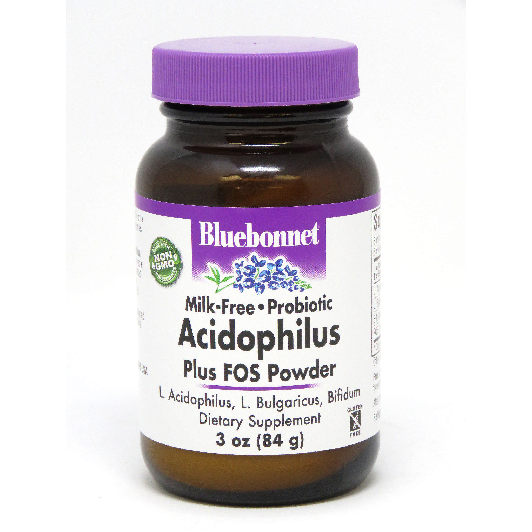 Bluebonnet - Acidophilus Plus powder Milk Free