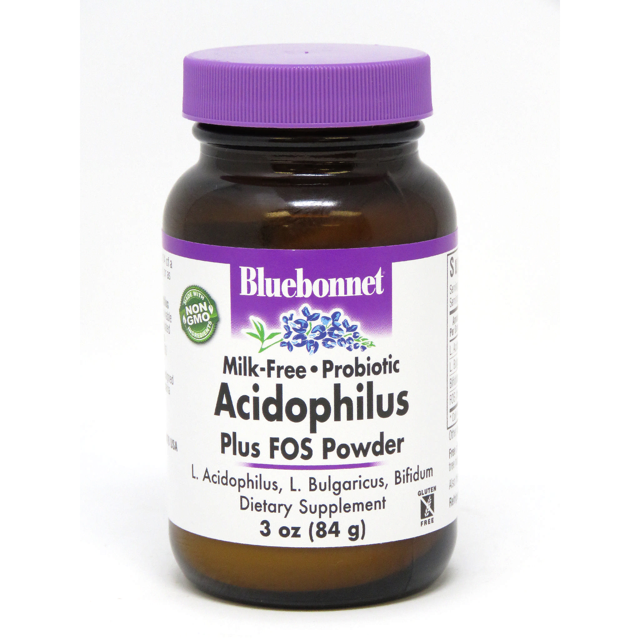 Bluebonnet - Acidophilus Plus powder Milk Free