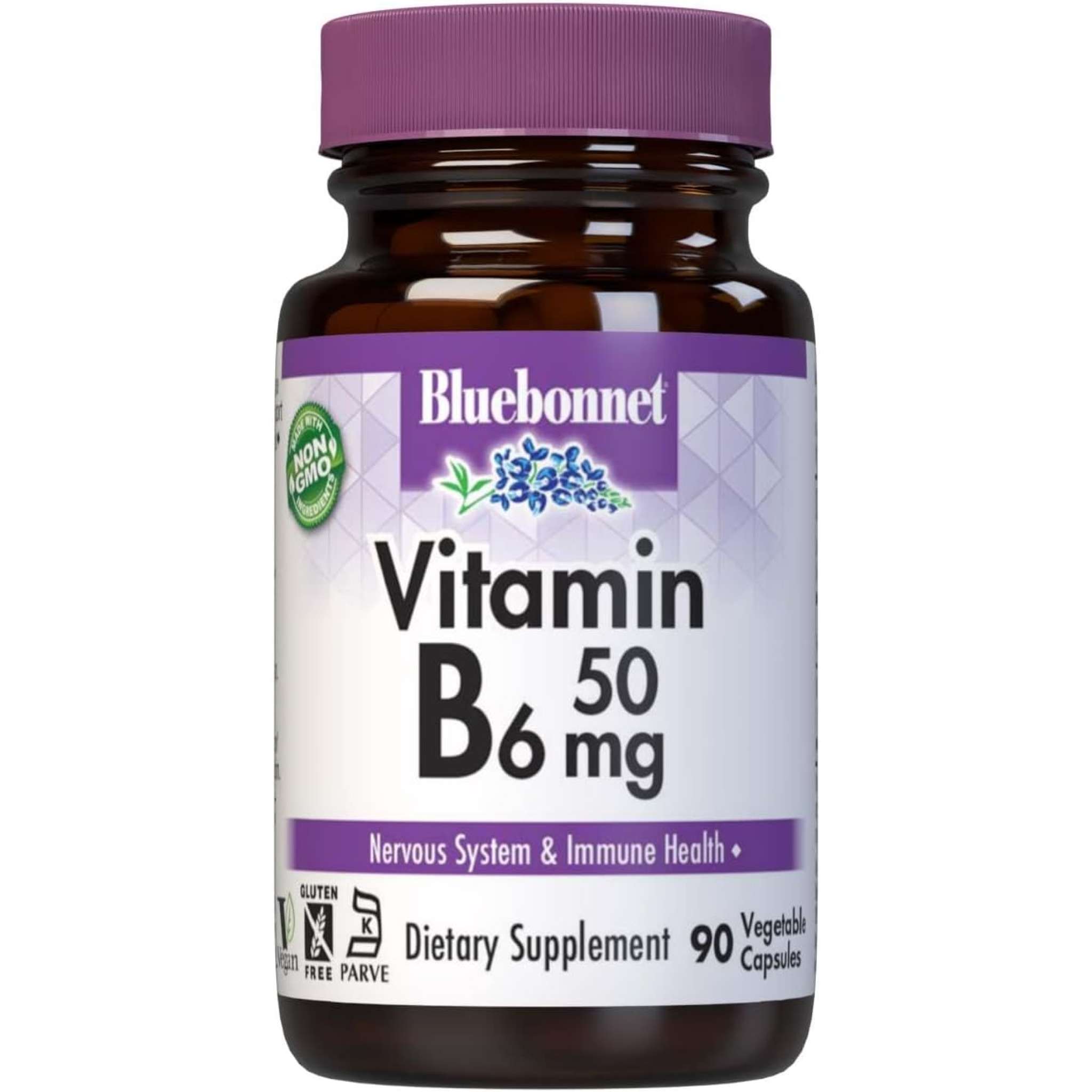 Bluebonnet - B6 50 mg