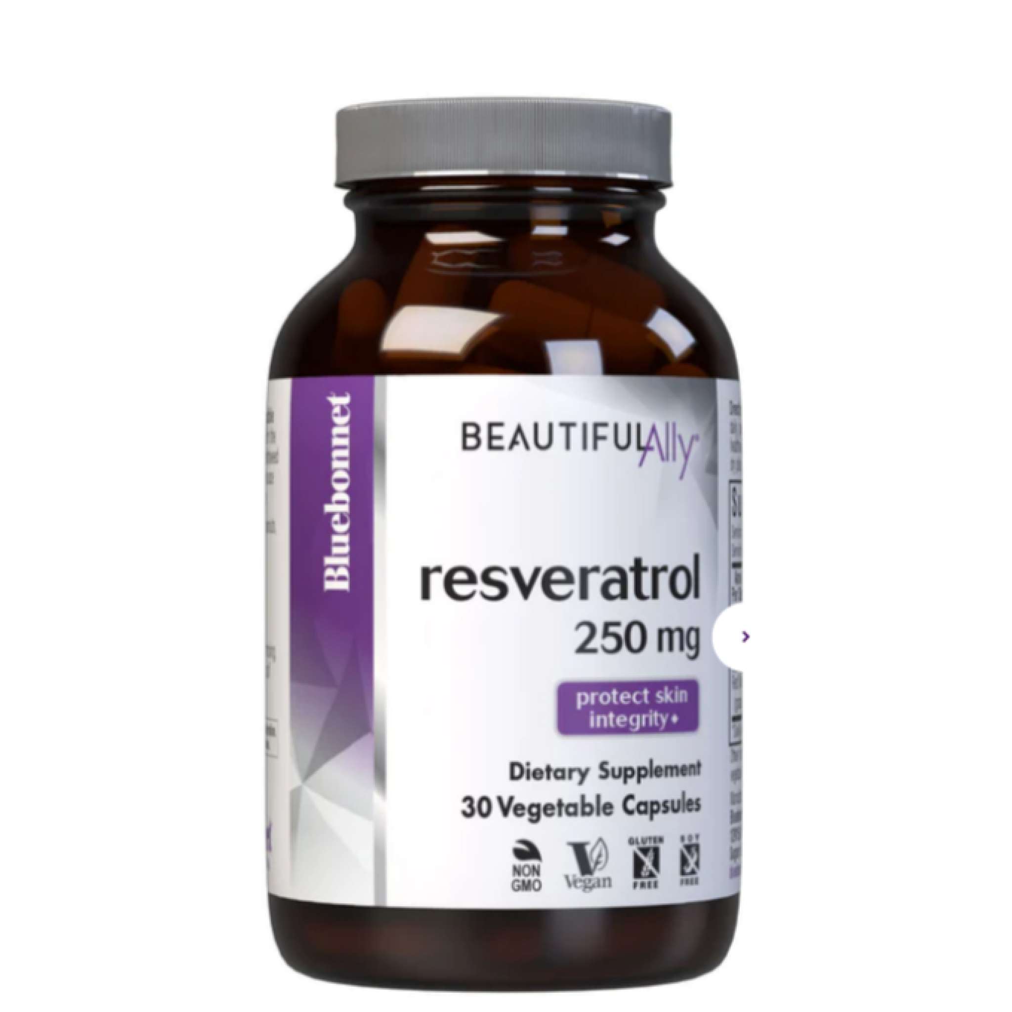 Bluebonnet - Resveratrol Trans 250 mg