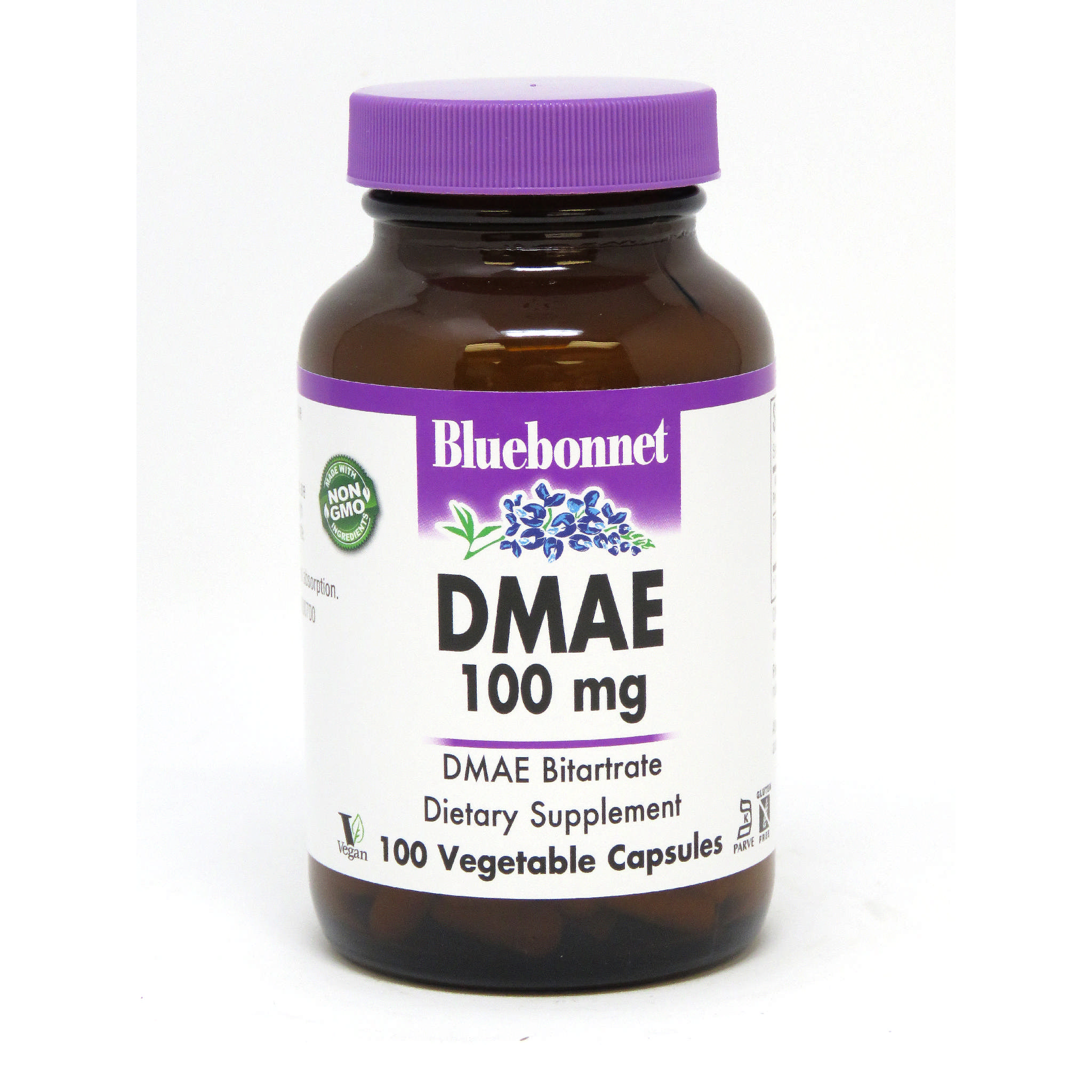 Bluebonnet - Dmae 100 mg Bitartrate
