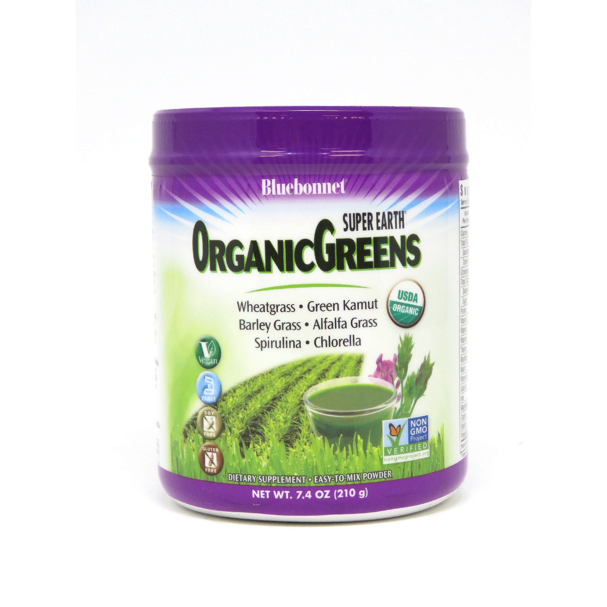 Bluebonnet - Greens Organic Super Earth powder