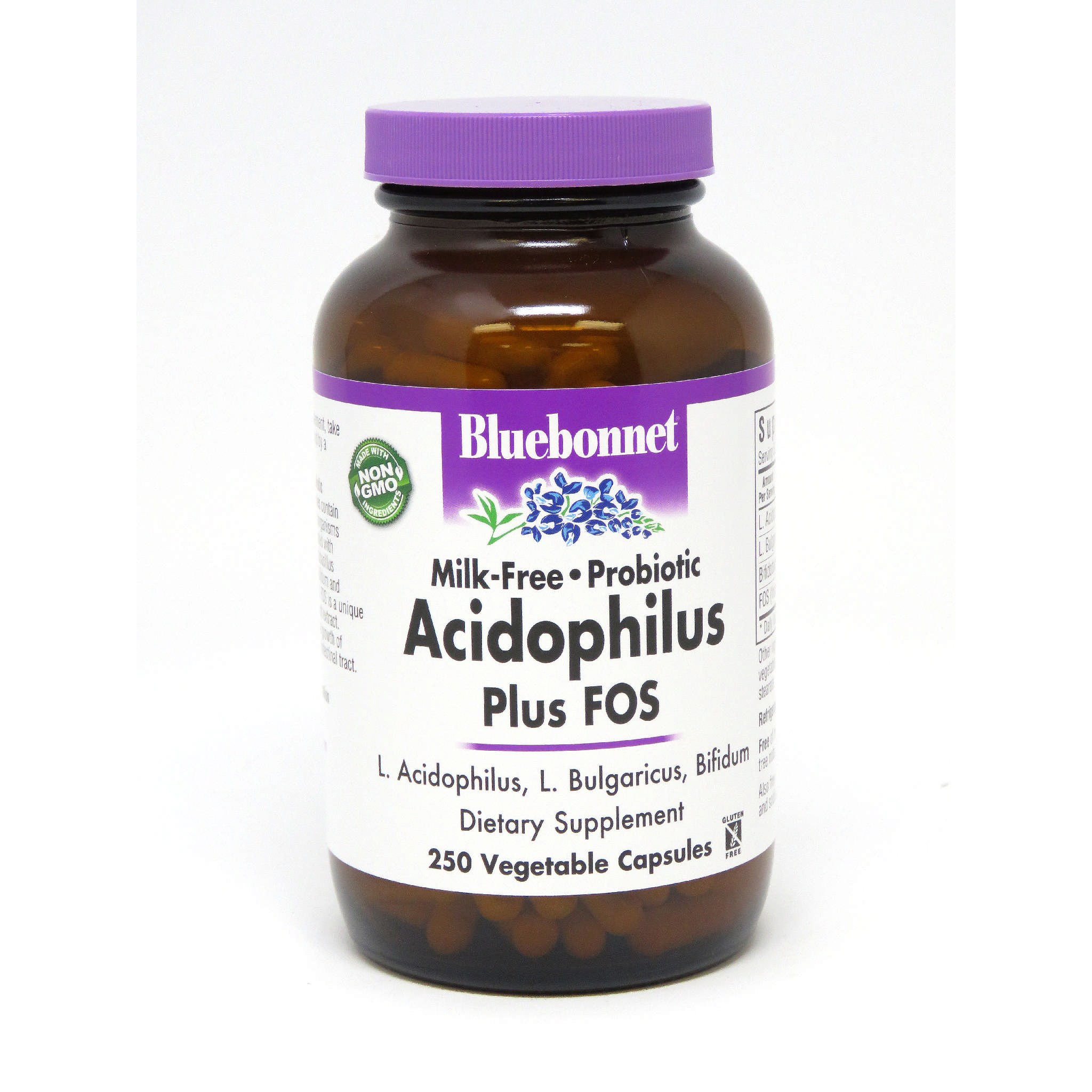 Bluebonnet - Acidophilus Milk Free W/Fos