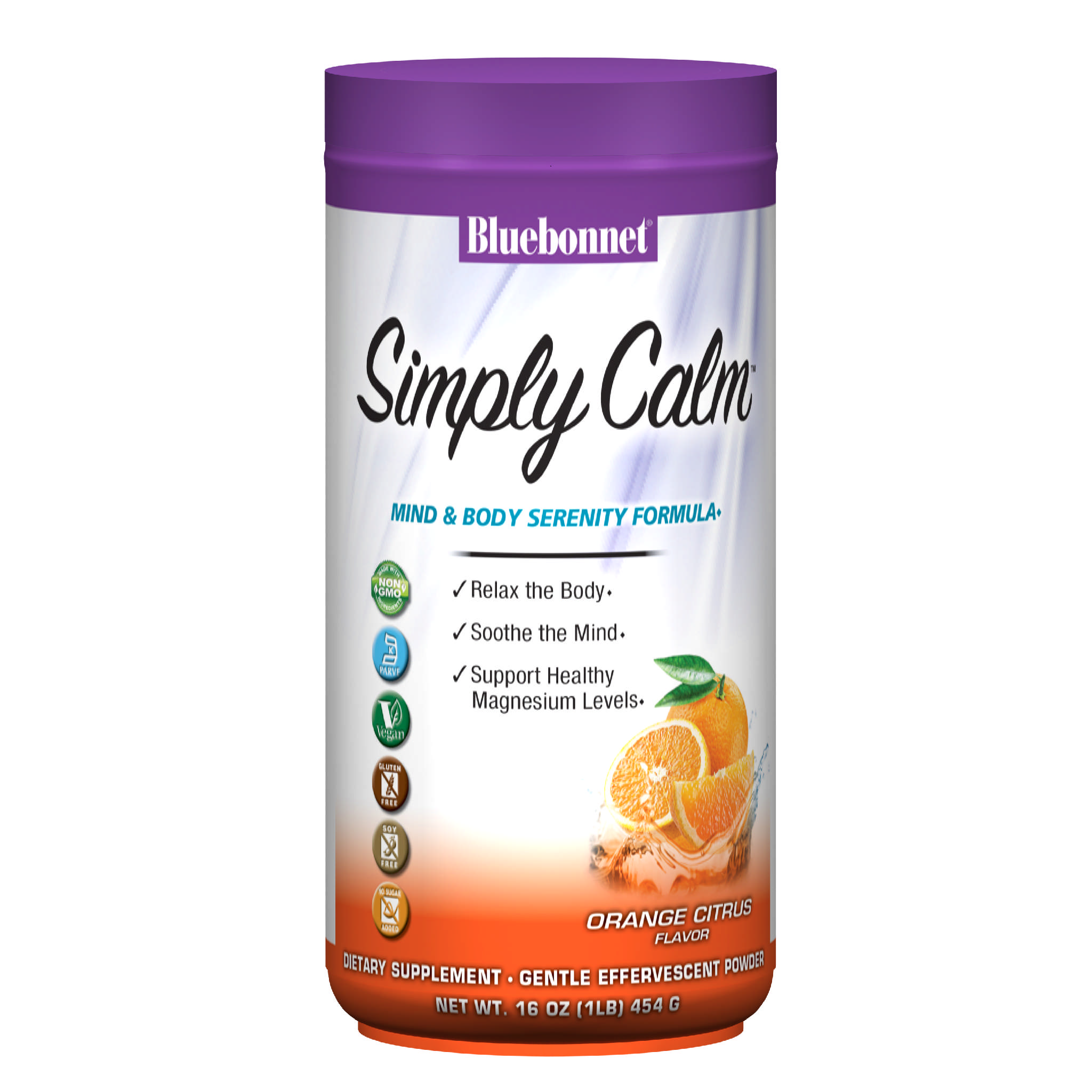 Bluebonnet - Simply Calm powder Orange Magnes