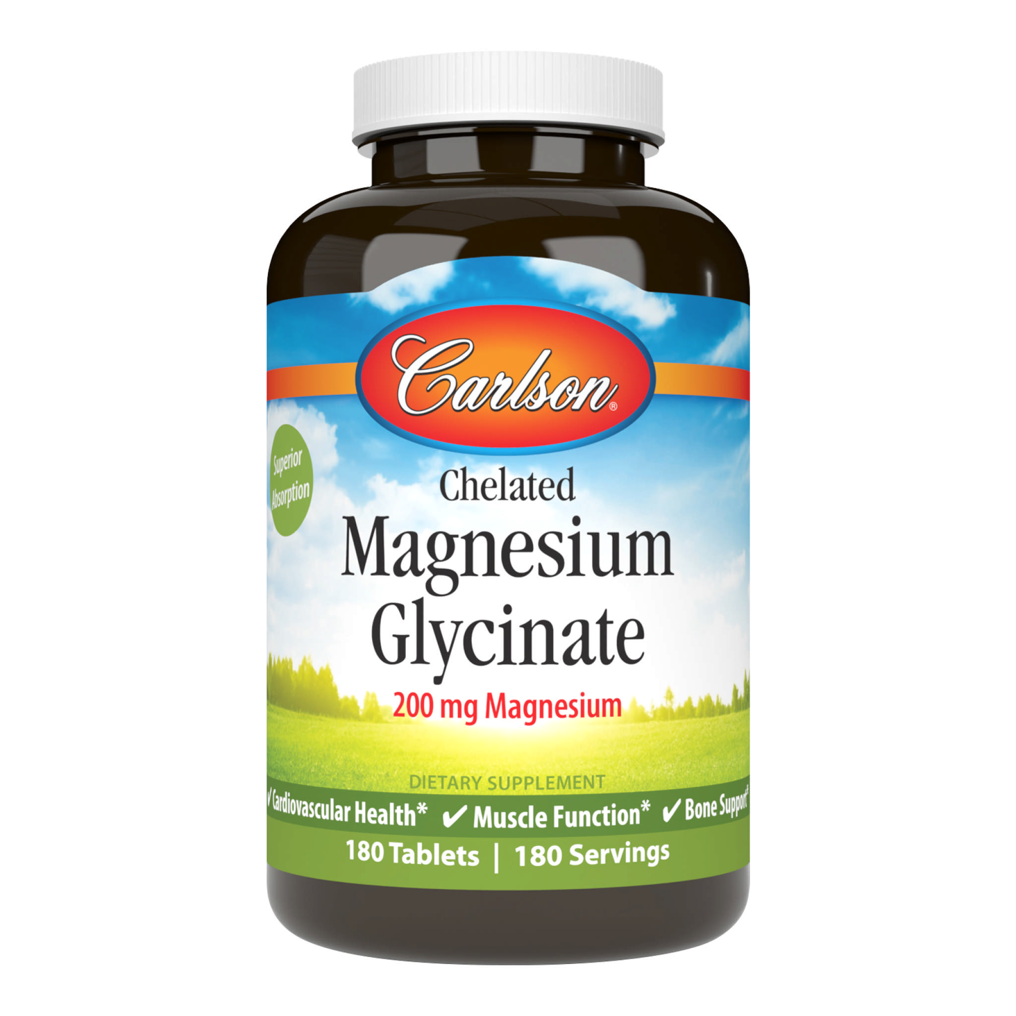 Carlson Laboratories - Mag Glycinate 200 Chel