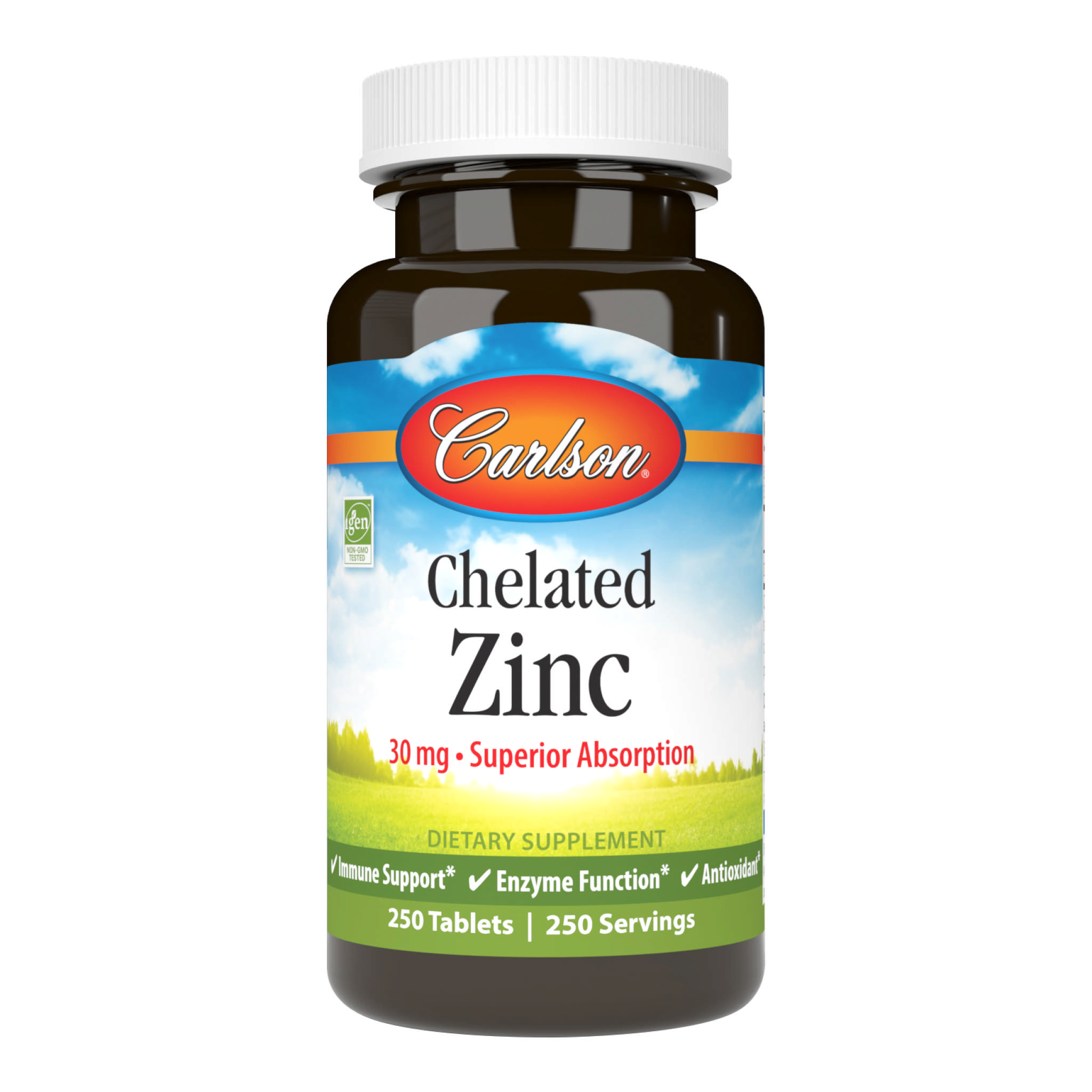 Carlson Laboratories - Zinc 30 Chelated Glycinate