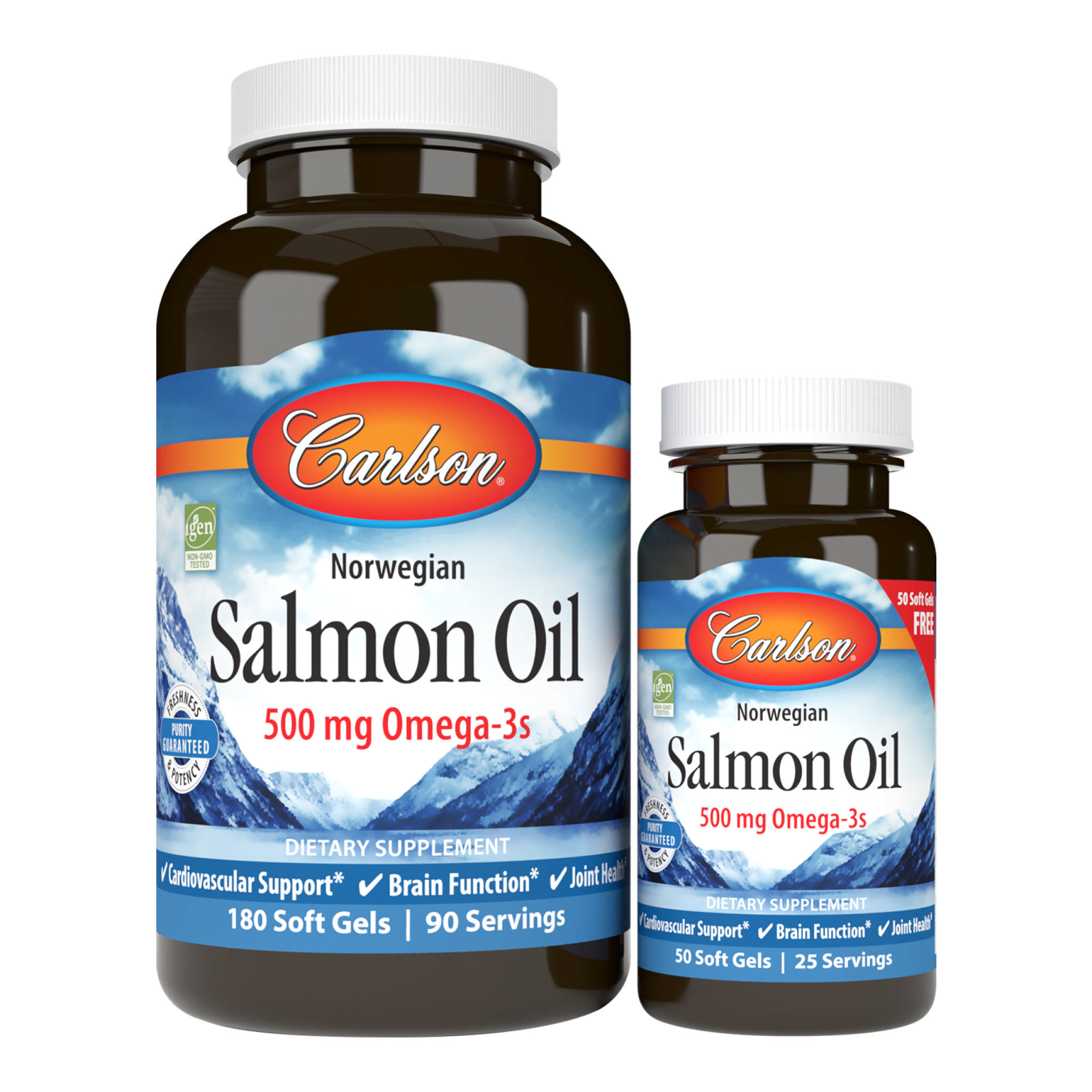 Carlson Laboratories - Salmon Oil+50 Free