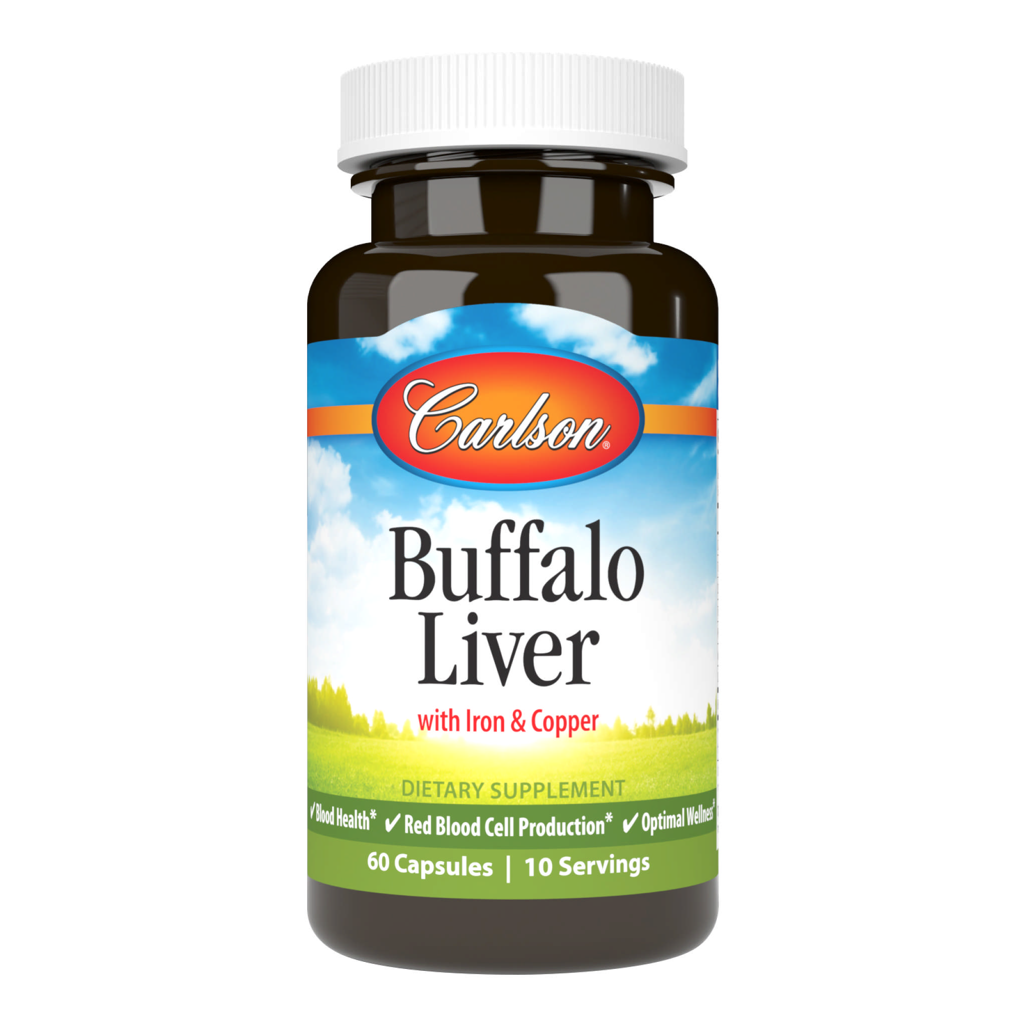 Carlson Laboratories - Buffalo Liver 500 mg