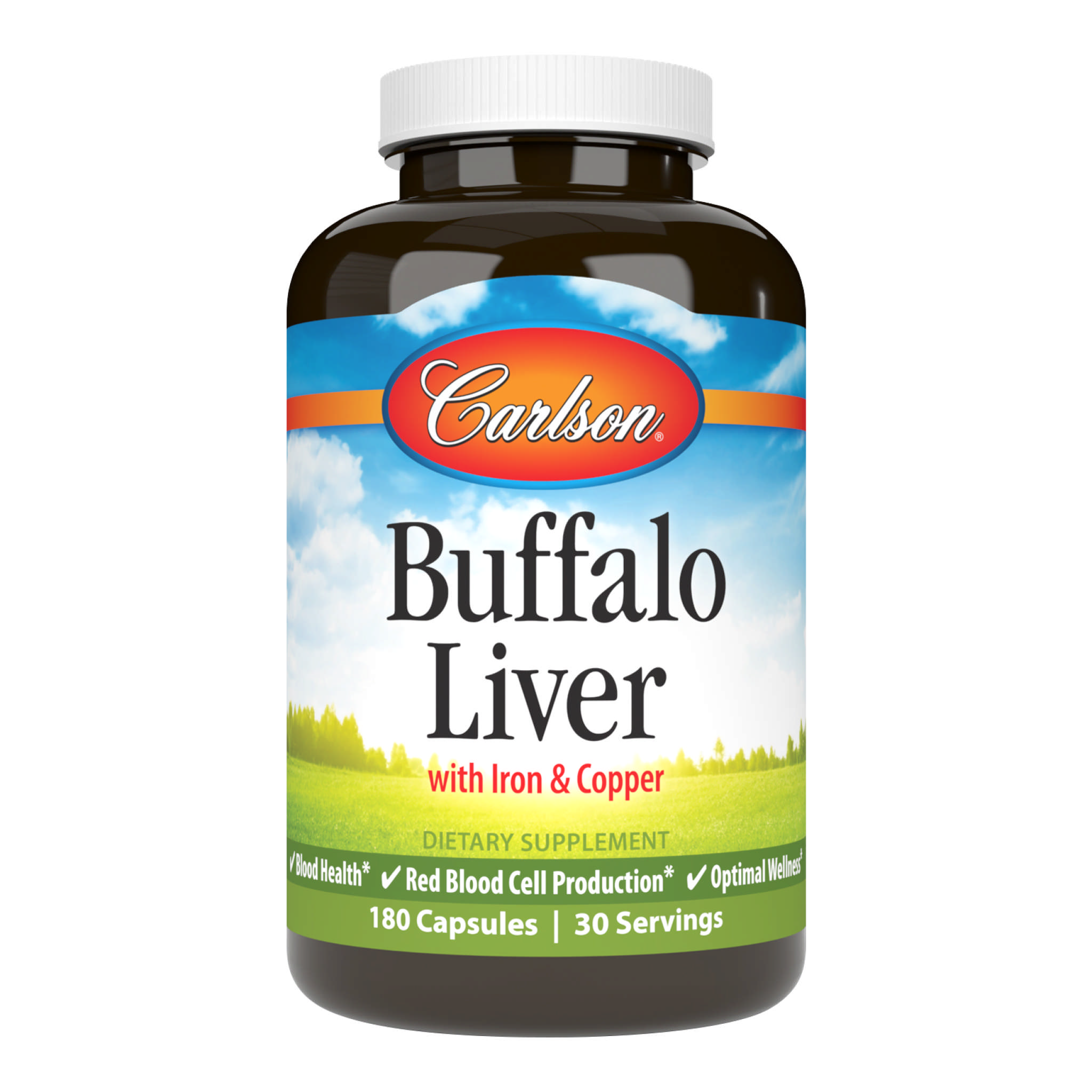 Carlson Laboratories - Buffalo Liver 500 mg