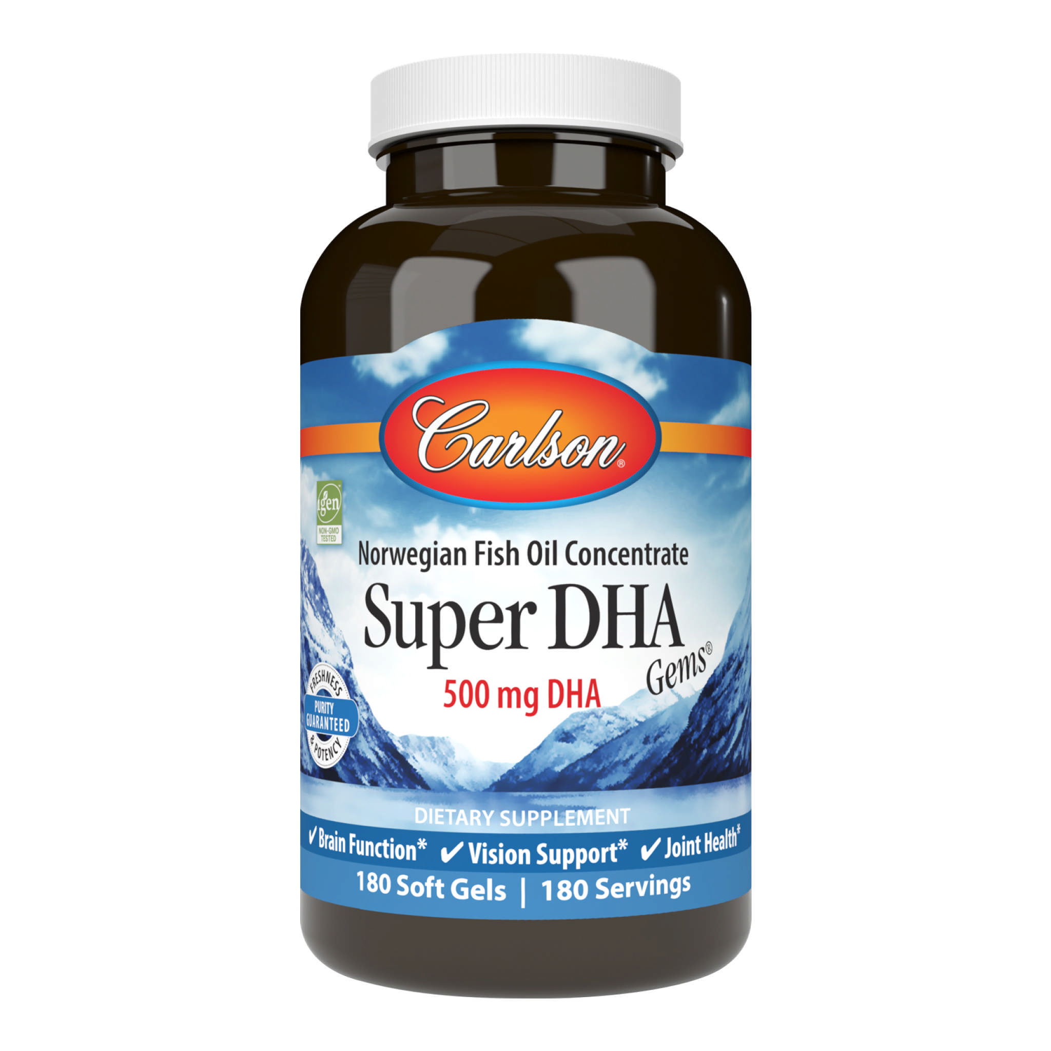 Carlson Laboratories - Dha 500 mg Super Gems