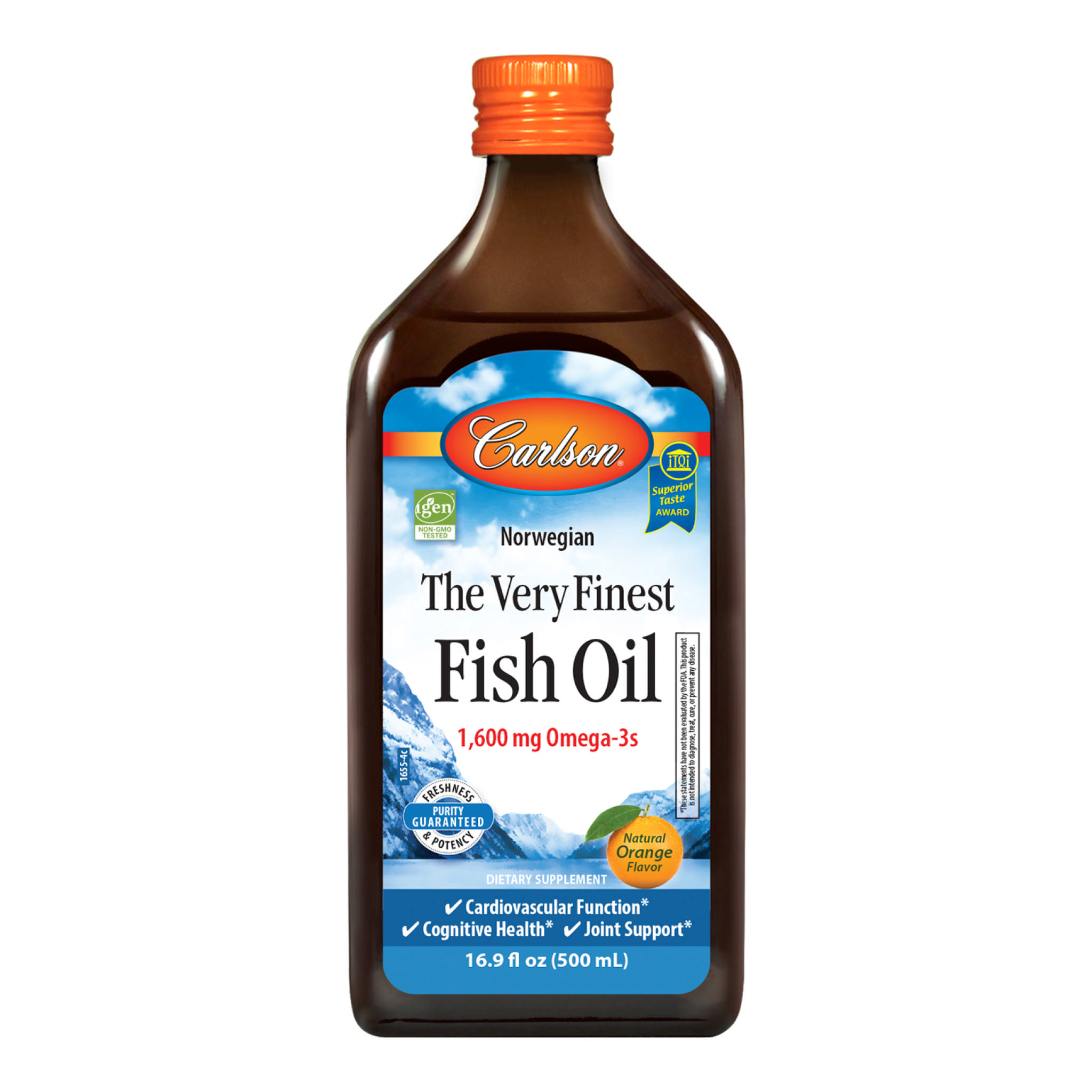 Carlson Laboratories - Fish Oil Omega 3 liq Orange