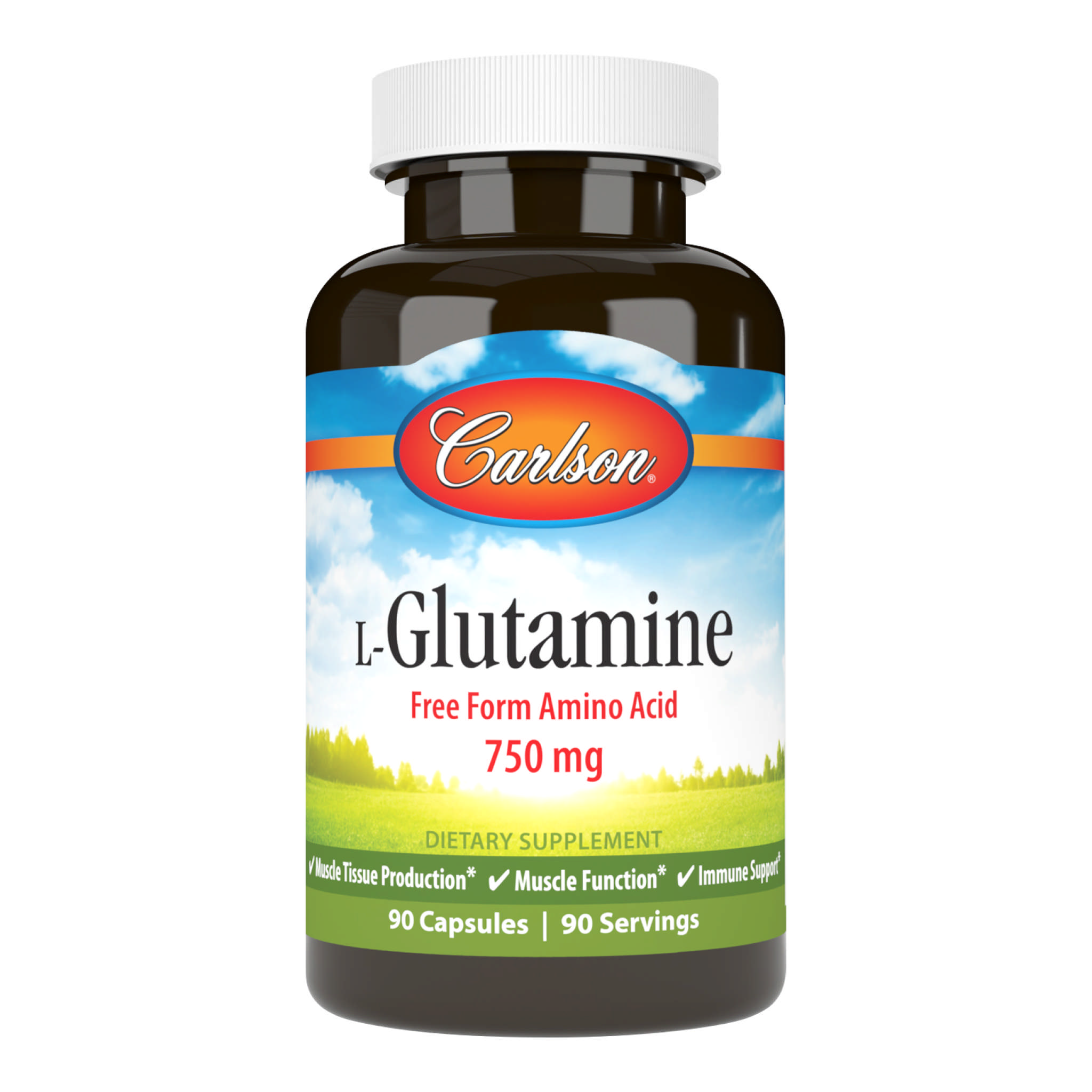 Carlson Laboratories - Glutamine 750 mg Caps