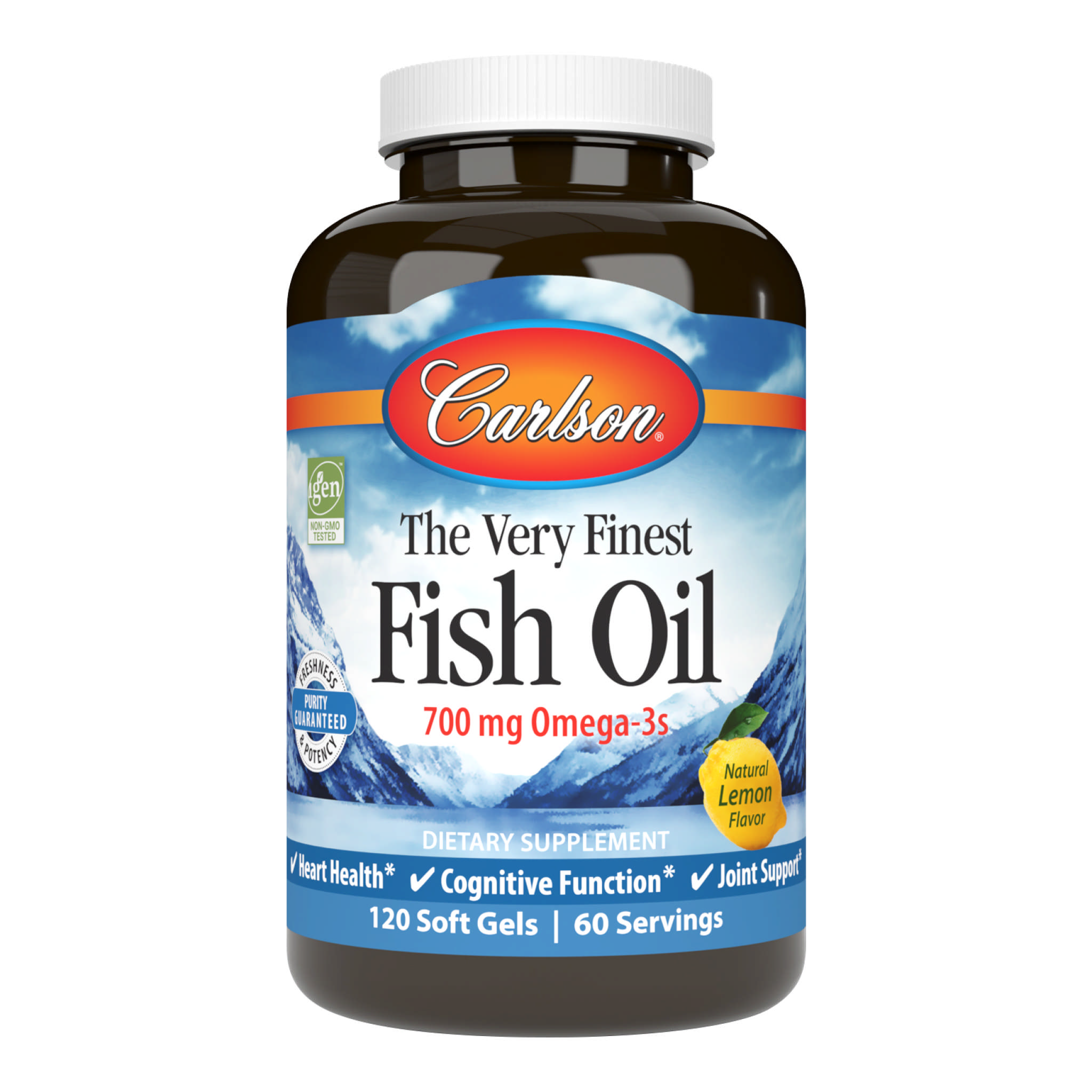 Carlson Laboratories - Fish Oil Finest Lemon