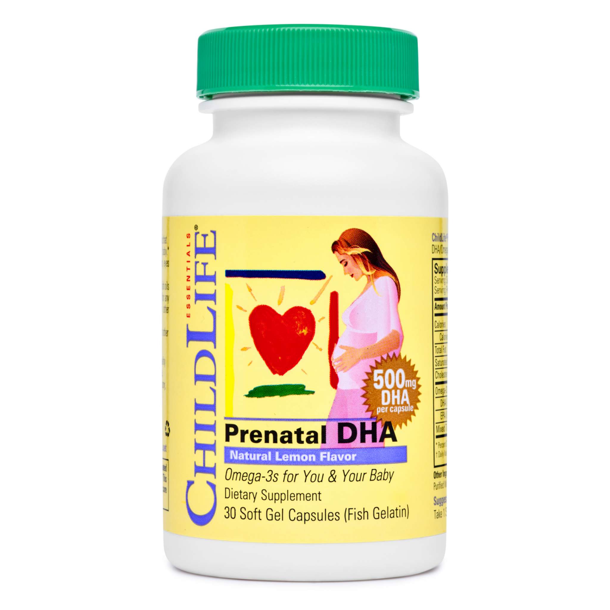 Child Life - Prenatal Dha 500 mg