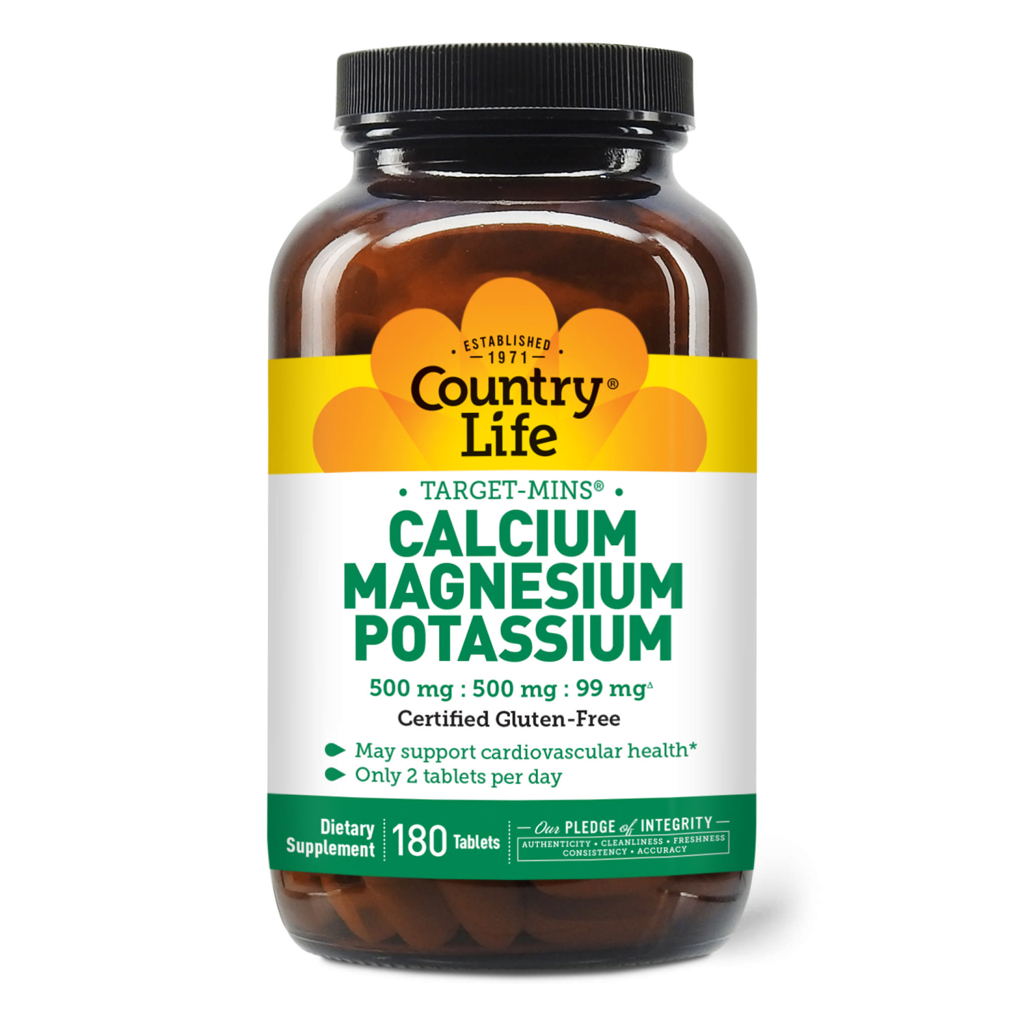 Country Life - Calcium Magnesium Potassium 50