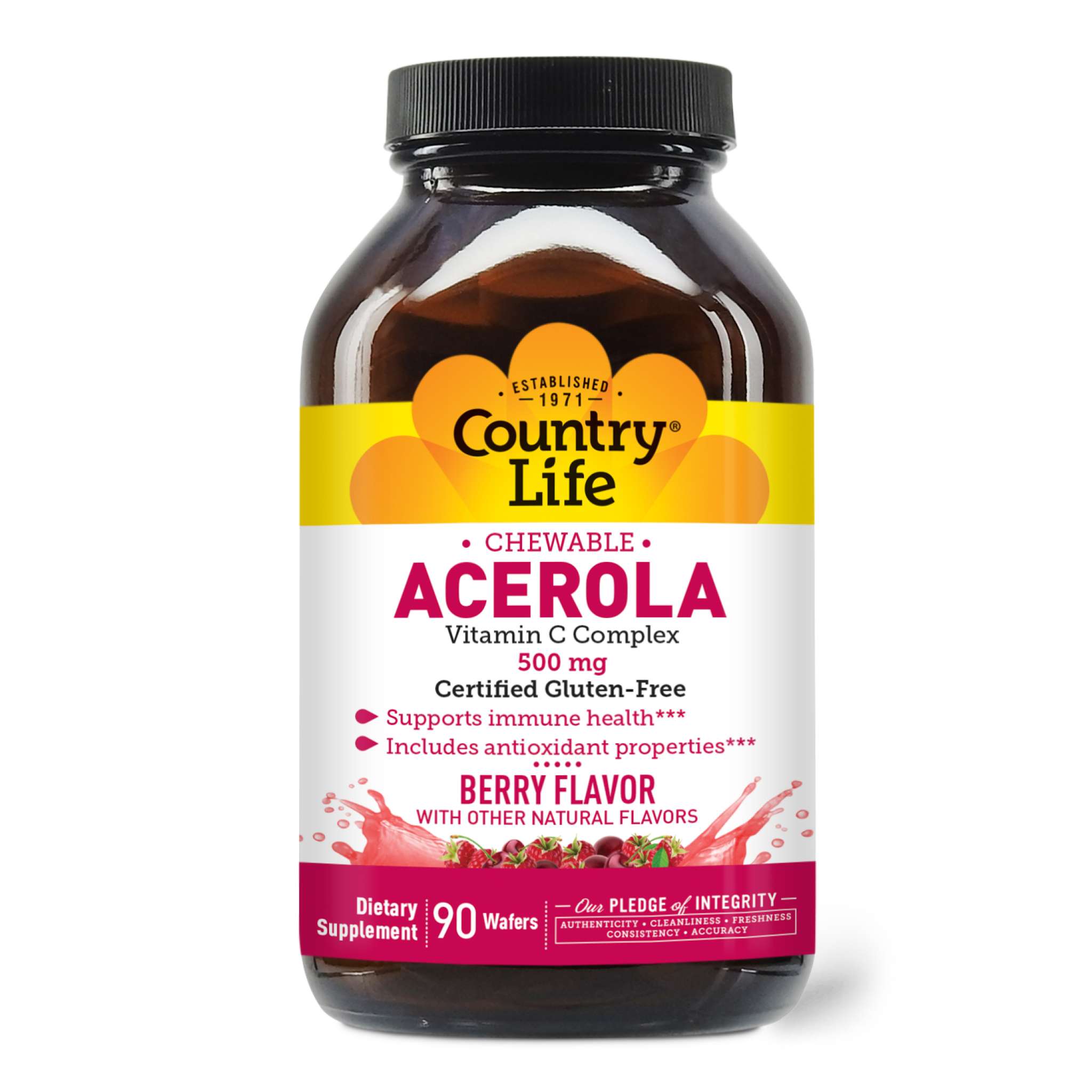 Country Life - C 500 Acerola With Bioflavonoi