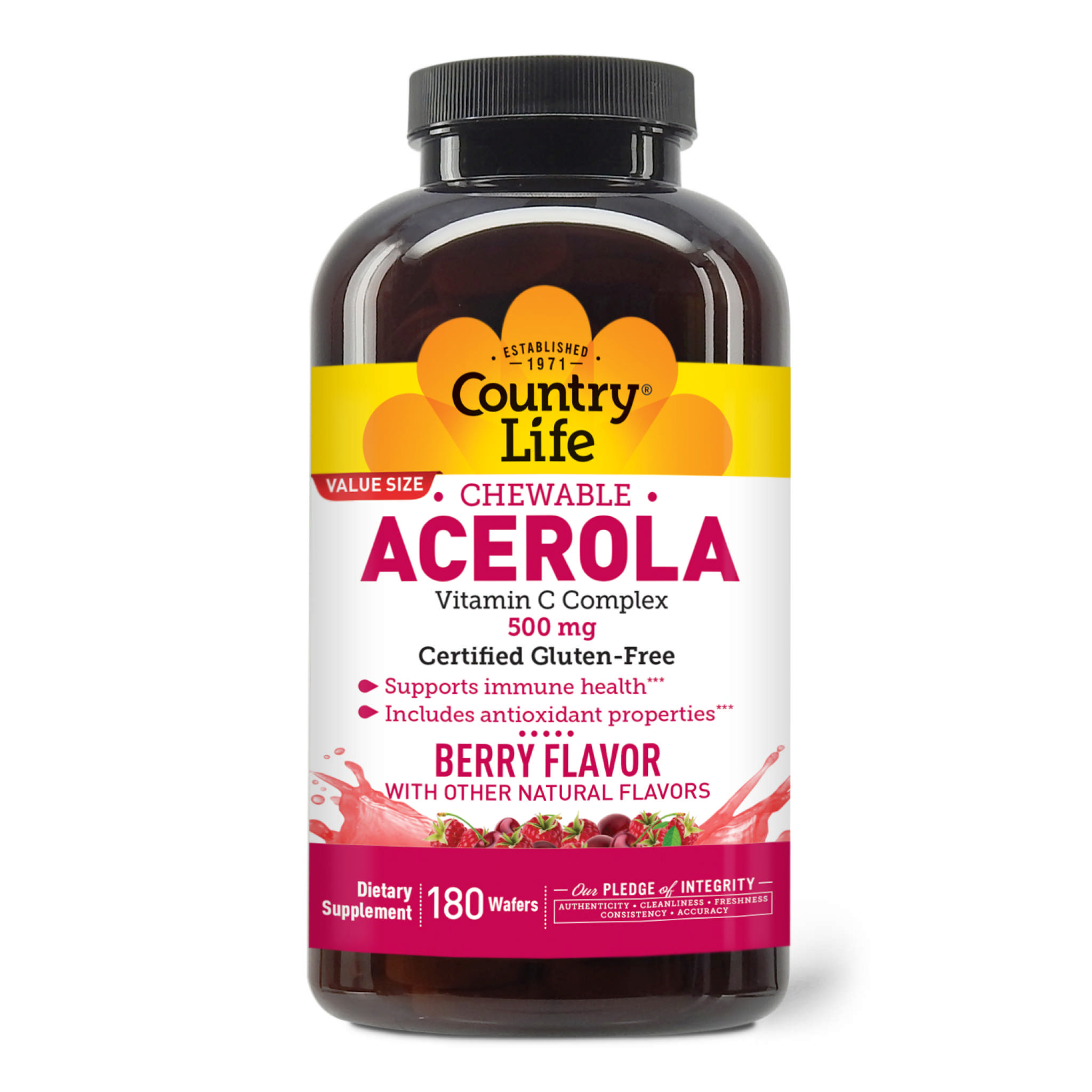 Country Life - C 500 Acerola With Bioflavonoi