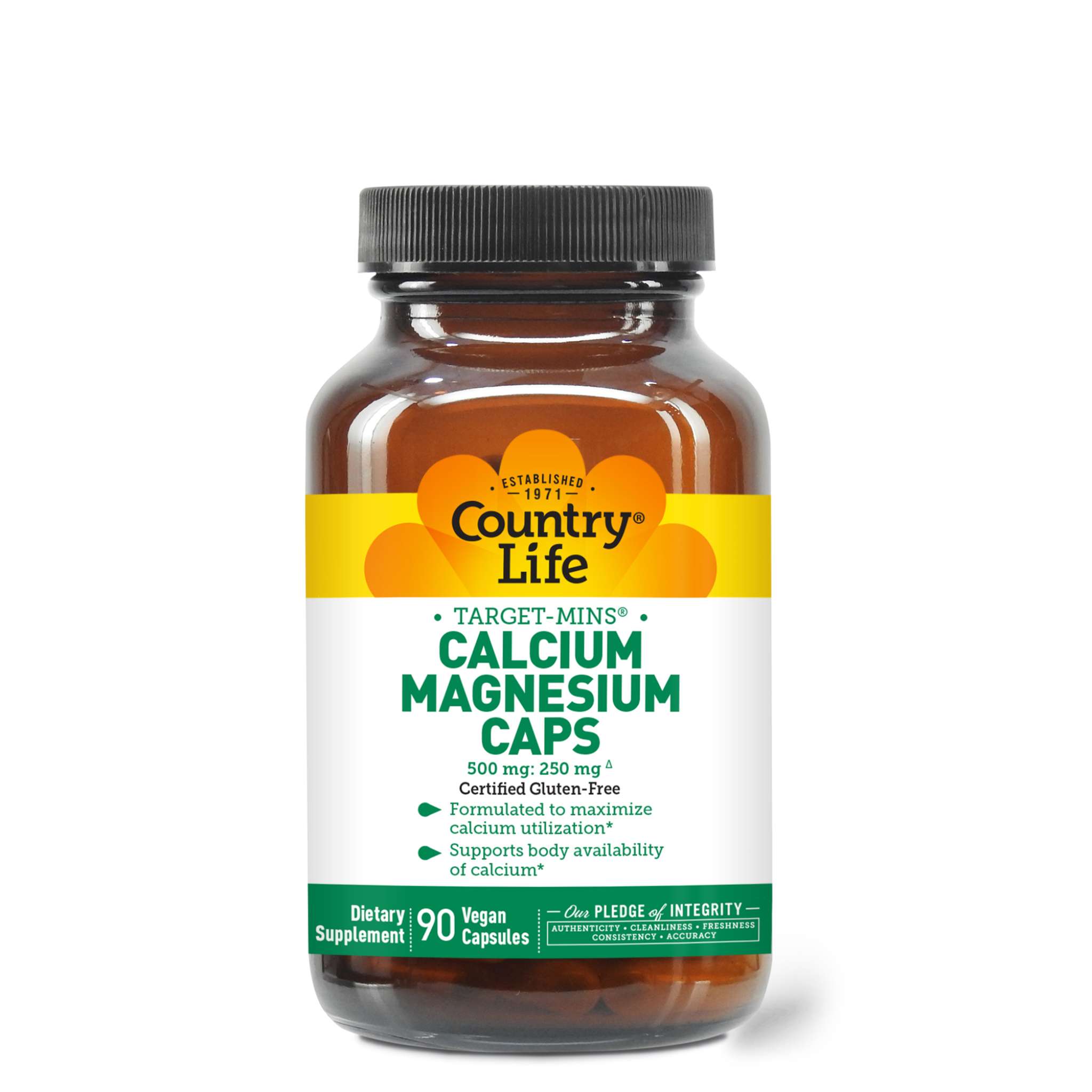 Country Life - Calcium Magnesium cap 500/250