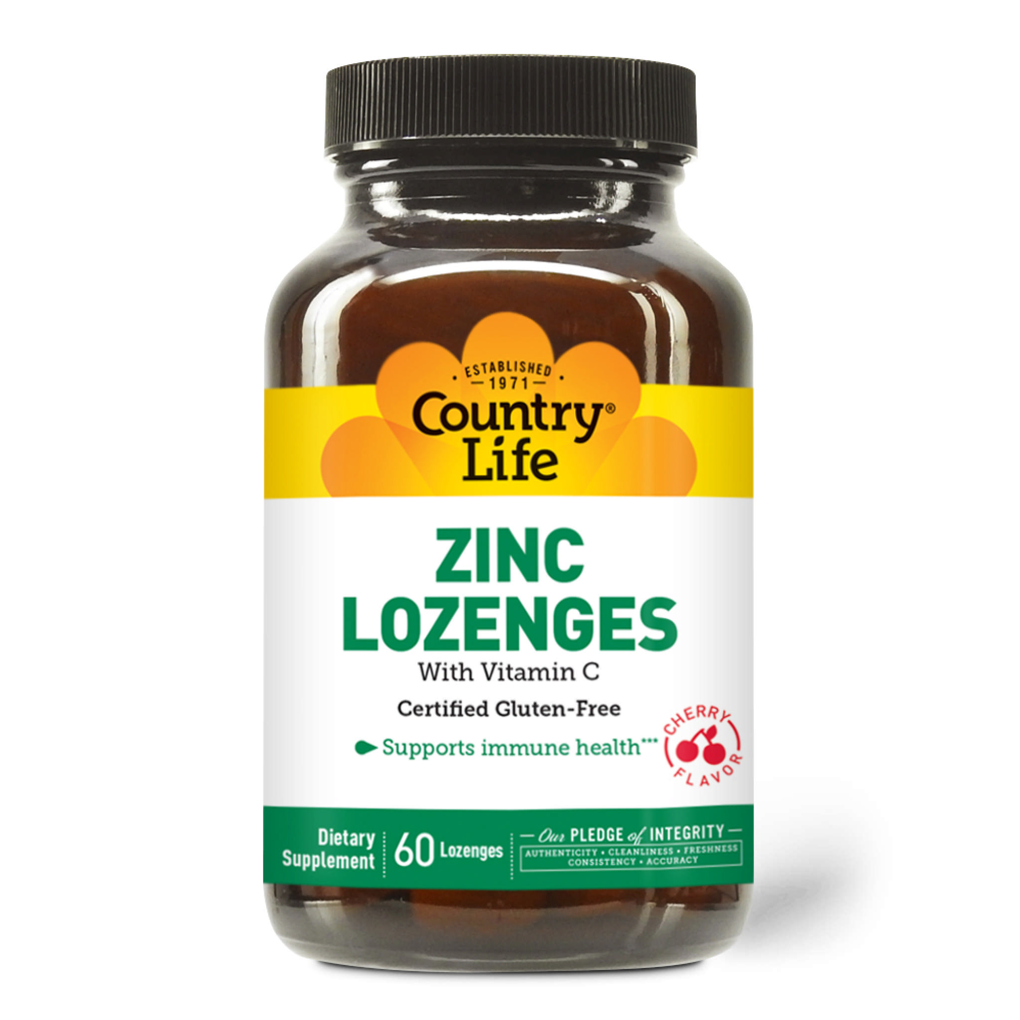 Country Life - Zinc Lozenges 23 Cher W/C 100