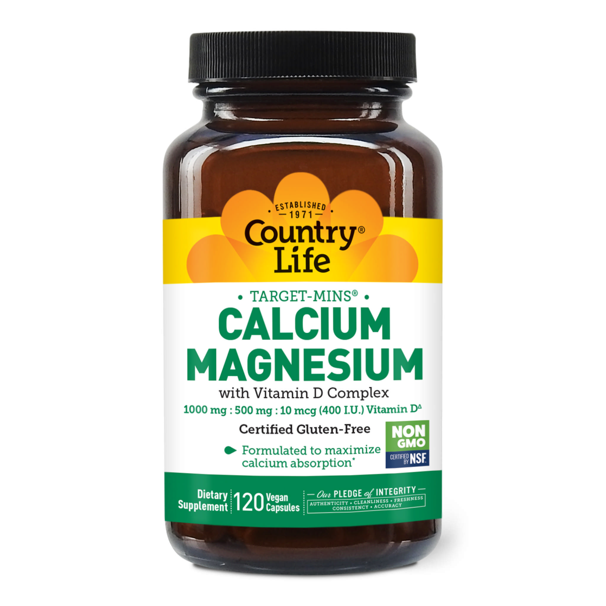 Country Life - Calcium Magnesium With D Compl