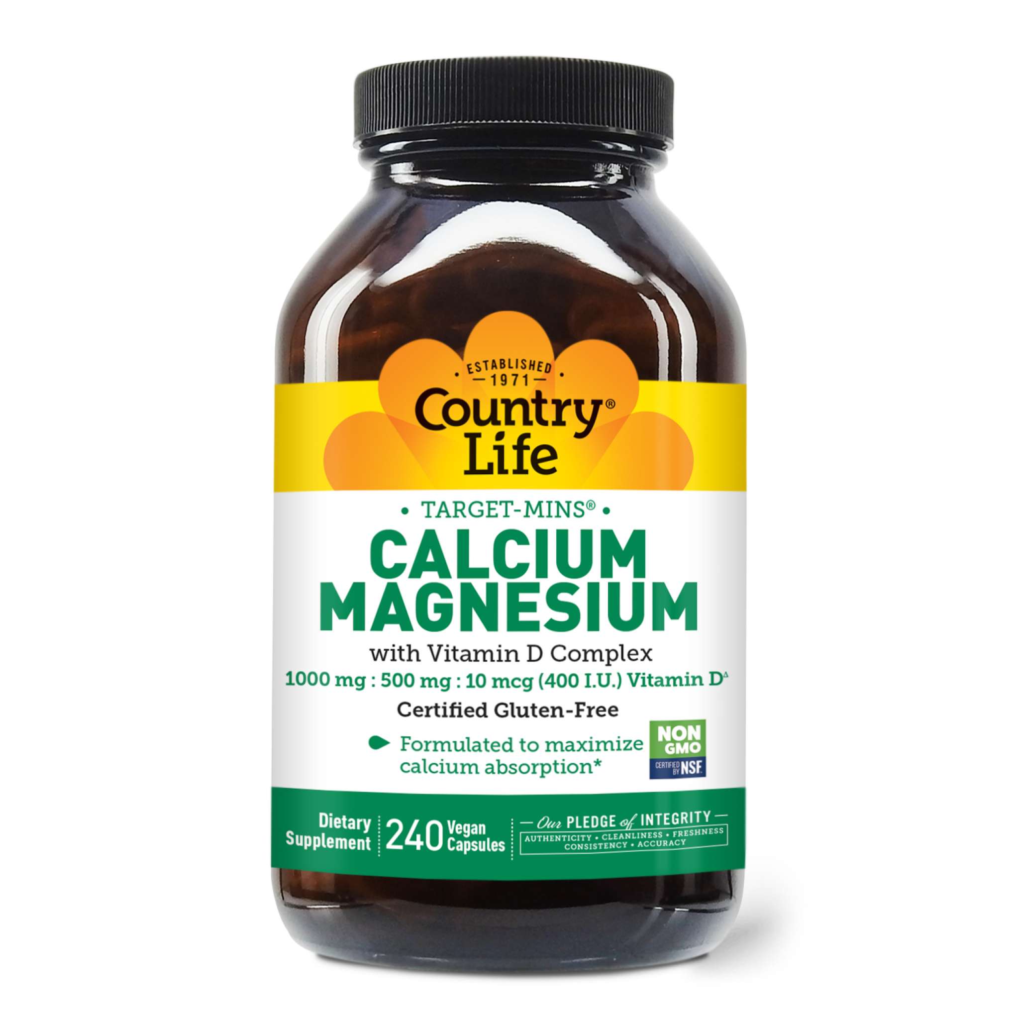 Country Life - Calcium Magnesium With D Compl